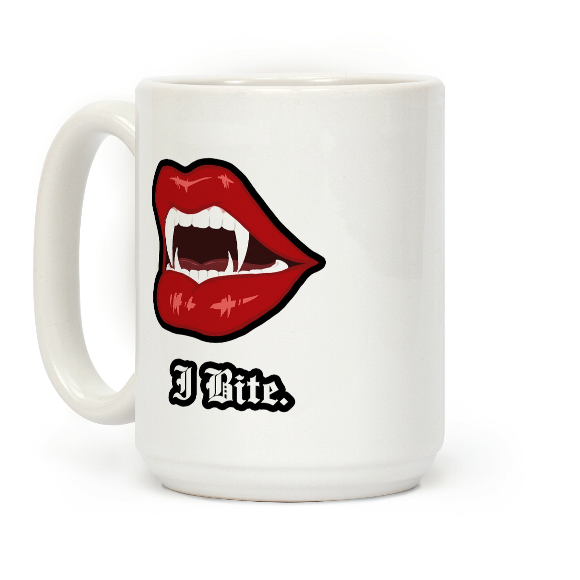 I Bite. Coffee Mug