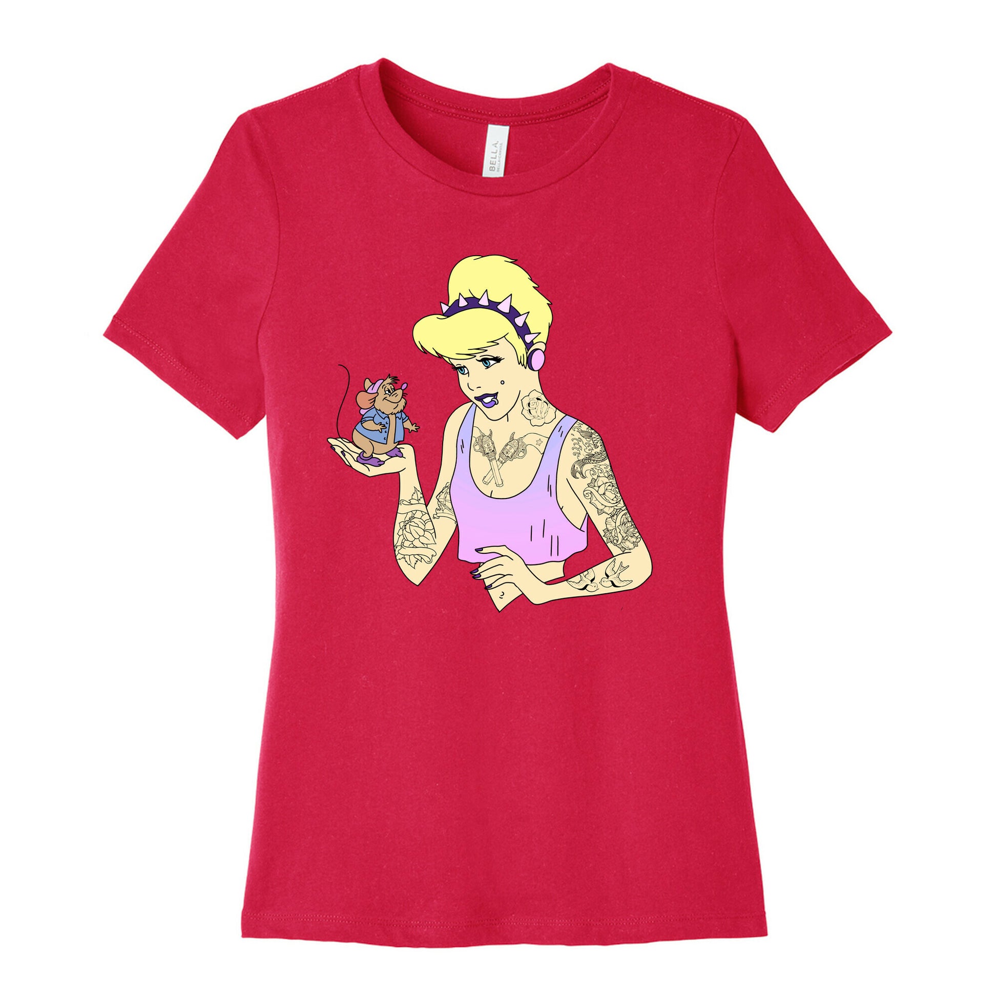 Pastel Goth Cinderella Women's Cotton Tee