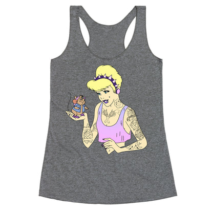 Pastel Goth Cinderella Racerback Tank