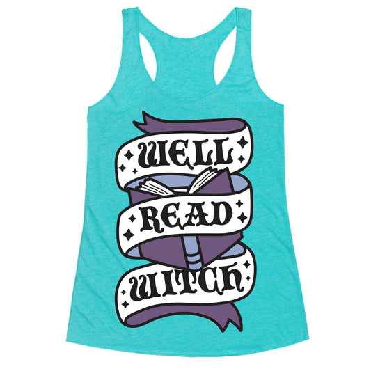 Well Read Witch Racerback Tank