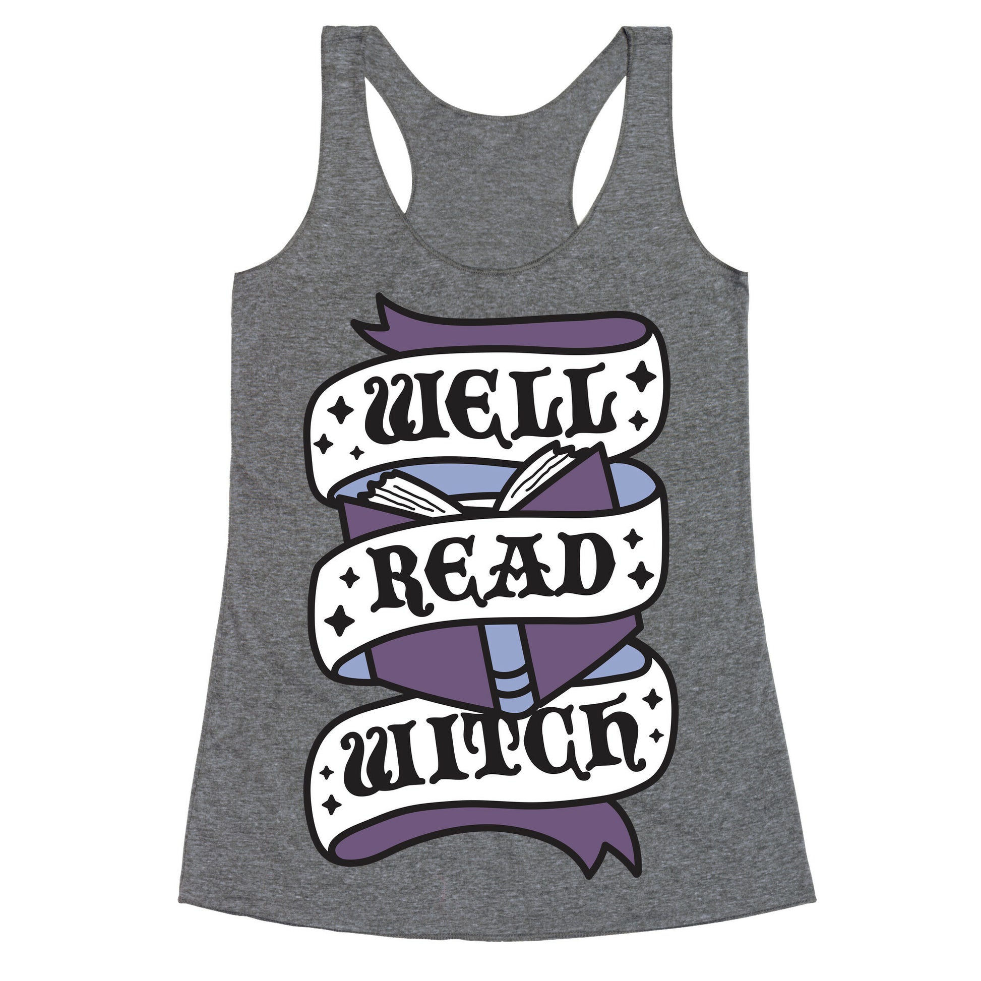 Well Read Witch Racerback Tank