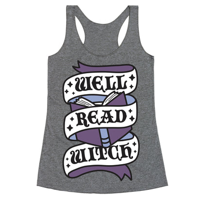 Well Read Witch Racerback Tank