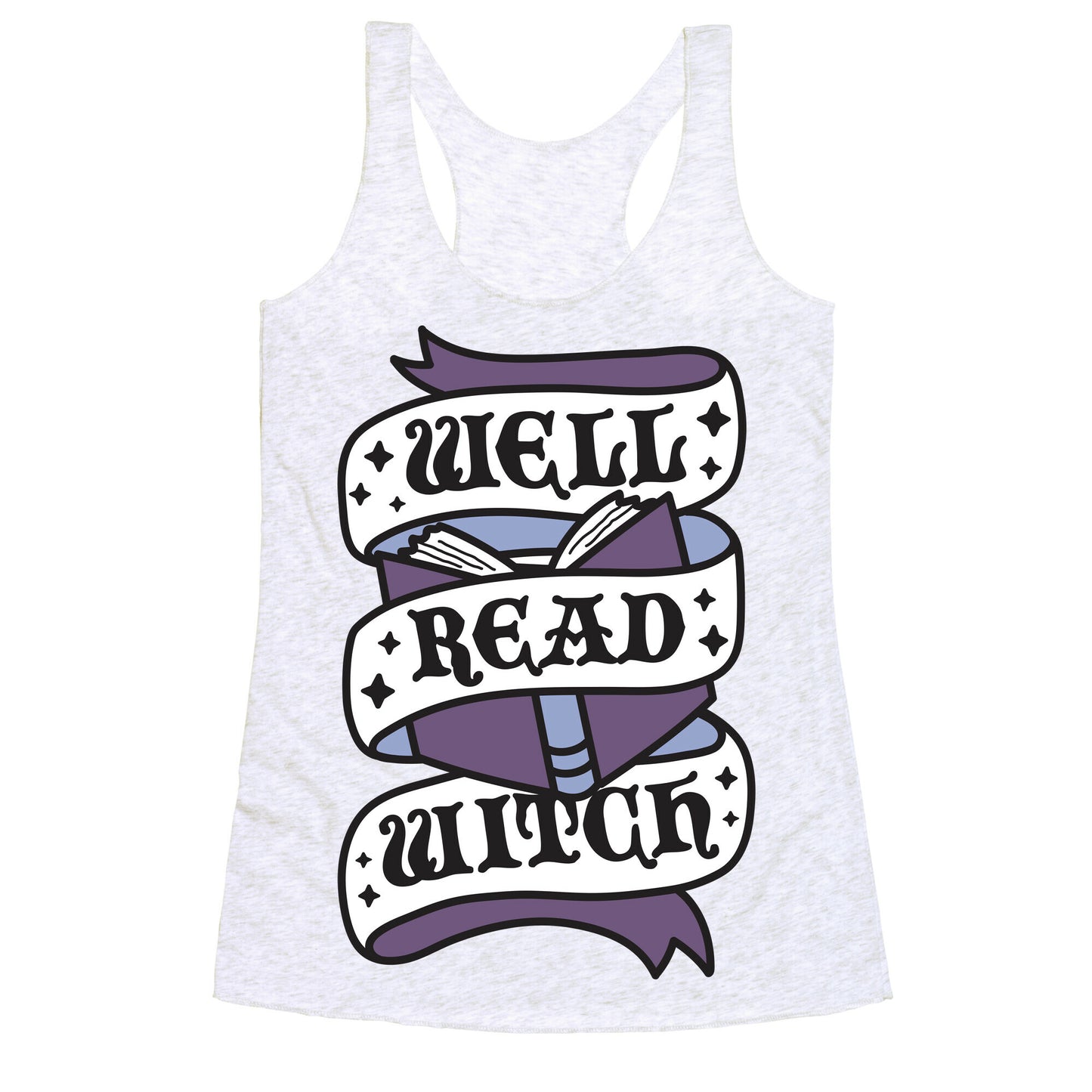 Well Read Witch Racerback Tank