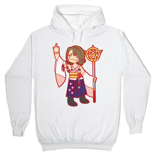 Yuna Giving The Finger Hoodie