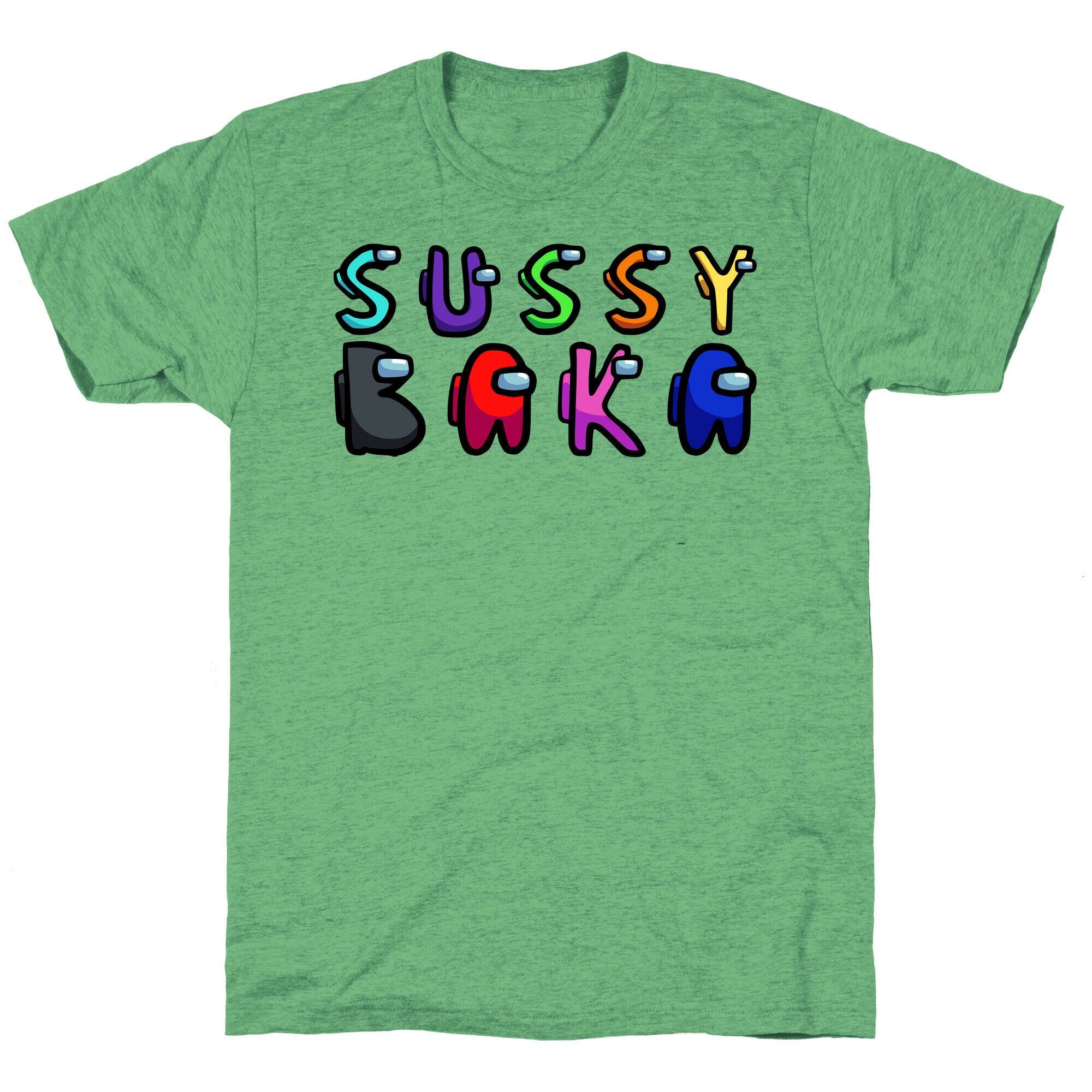 Sussy Baka (Among Us Parody) Unisex Triblend Tee