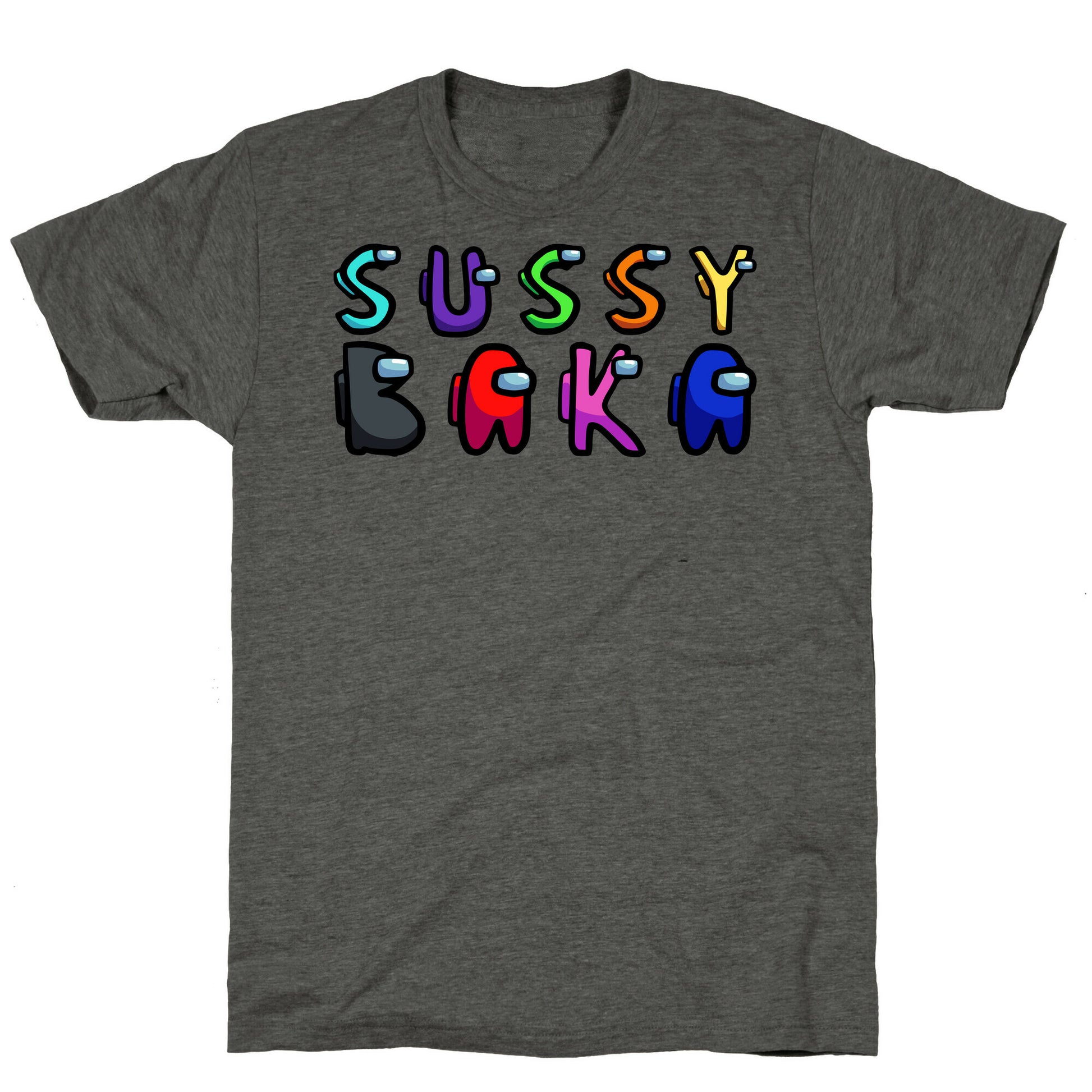 Sussy Baka (Among Us Parody) Unisex Triblend Tee