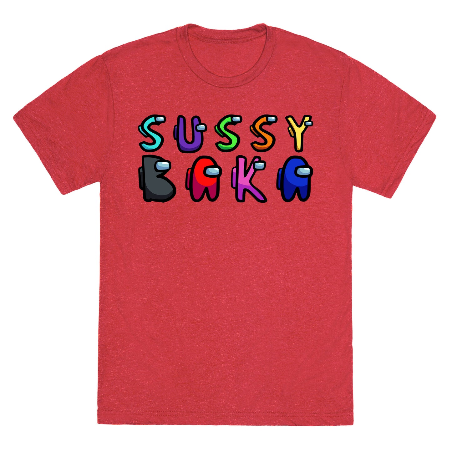 Sussy Baka (Among Us Parody) Unisex Triblend Tee