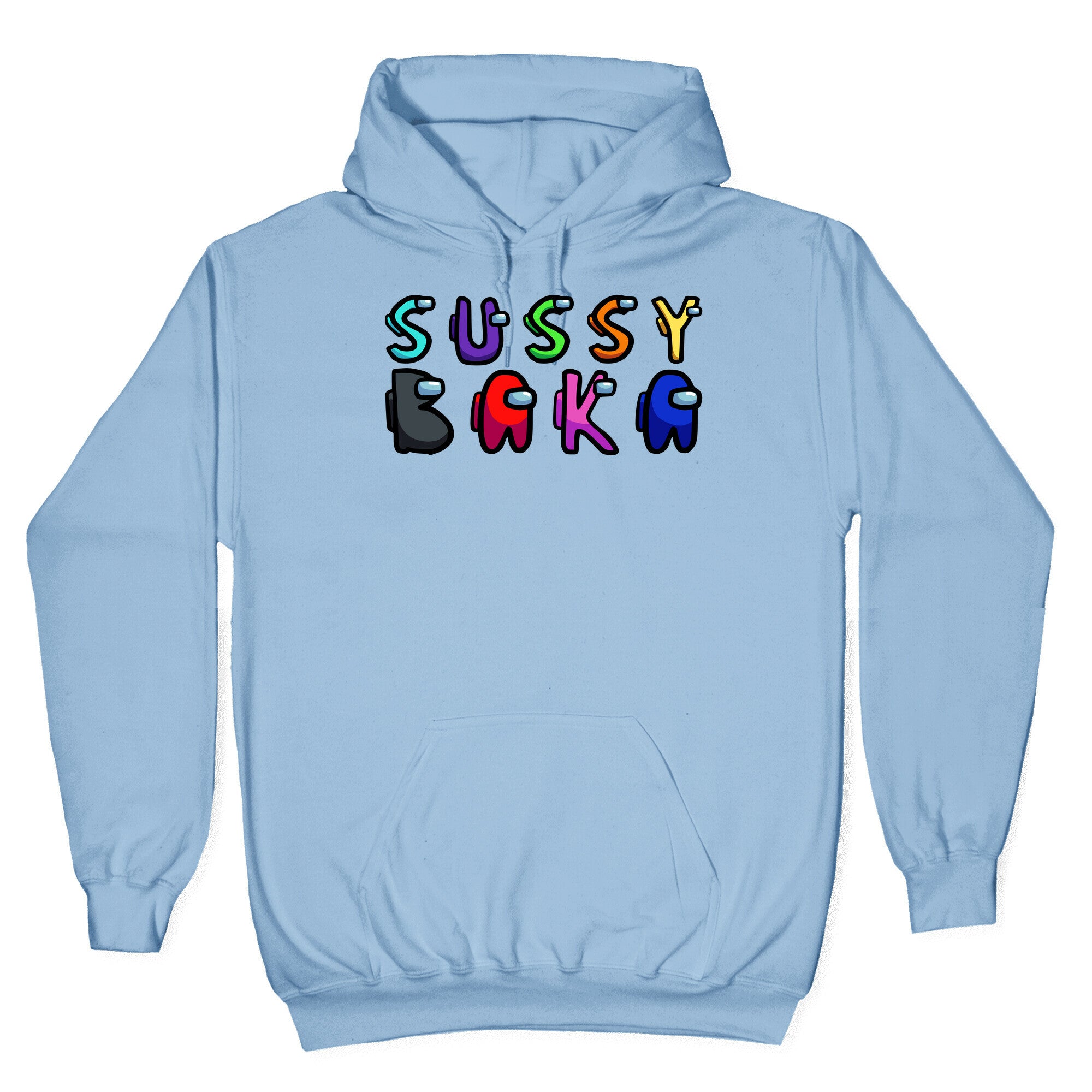 Sussy Baka (Among Us Parody) Hoodie