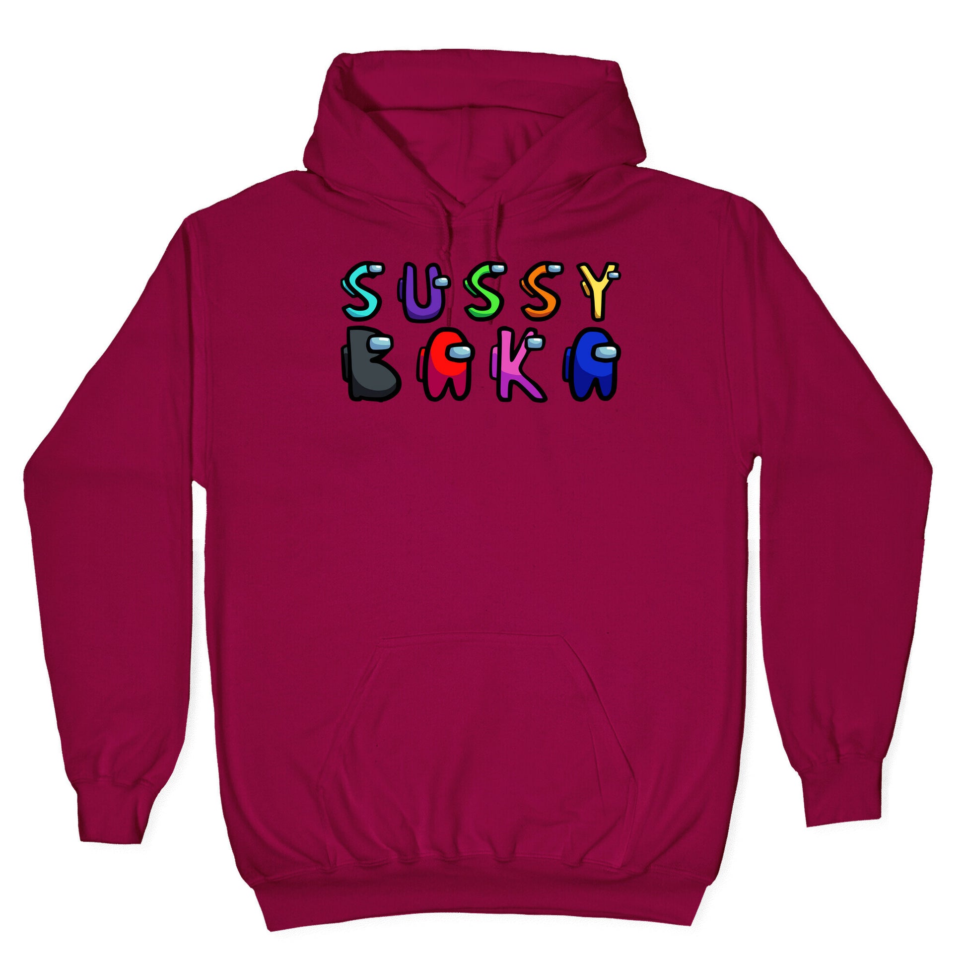 Sussy Baka (Among Us Parody) Hoodie