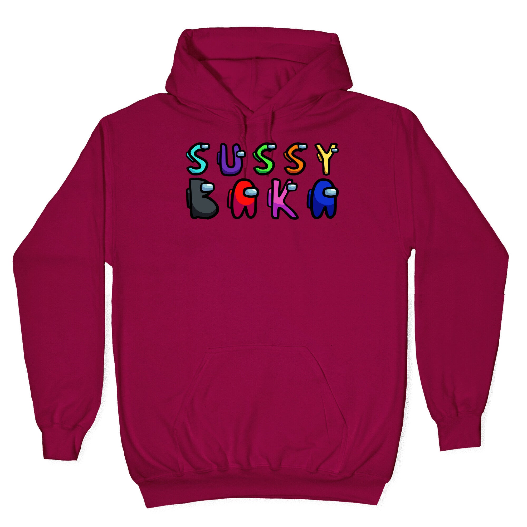Sussy Baka (Among Us Parody) Hoodie