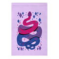 Pride Snakes: bi Garden Flag