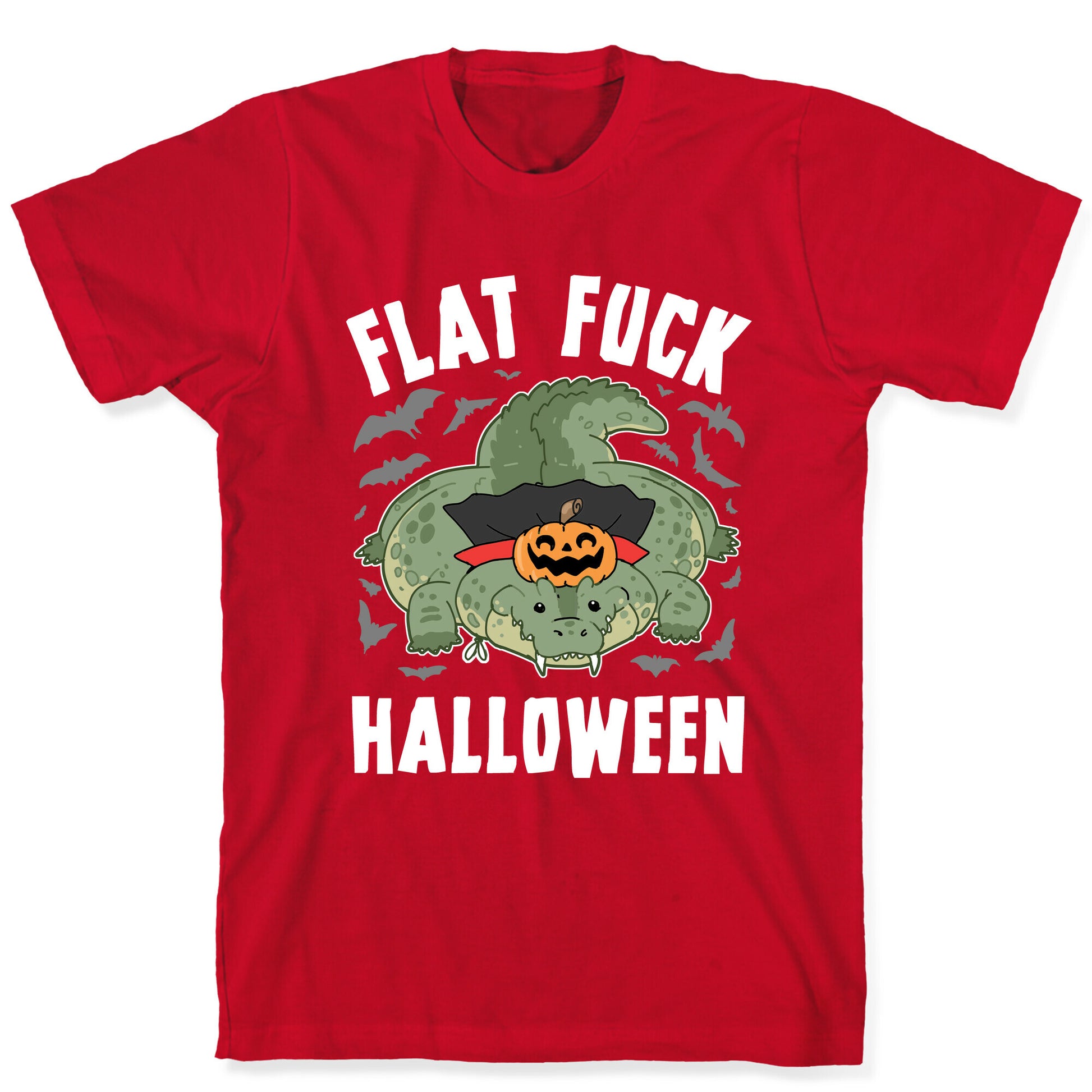 Flat Fuck Halloween T-Shirt