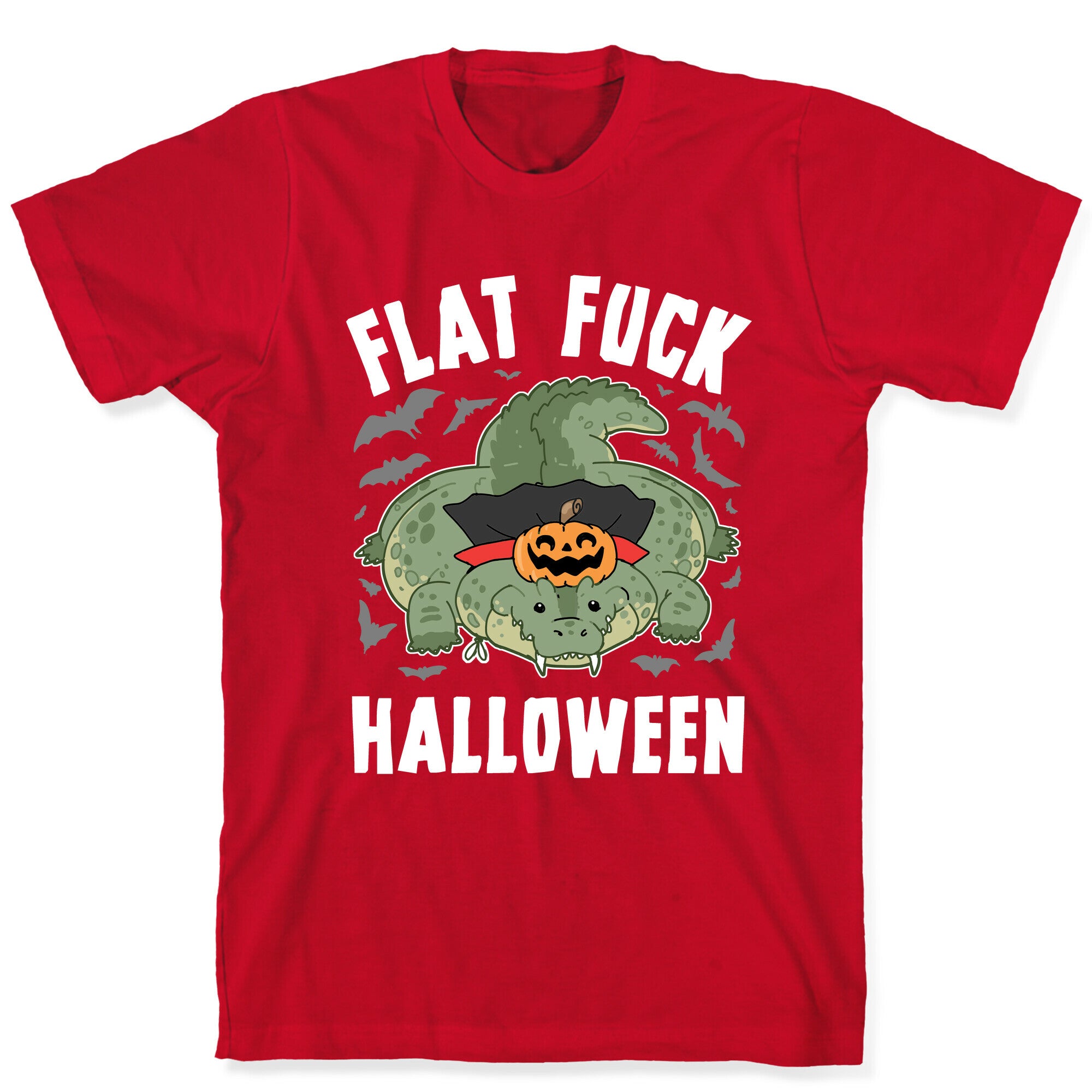 Flat Fuck Halloween T-Shirt