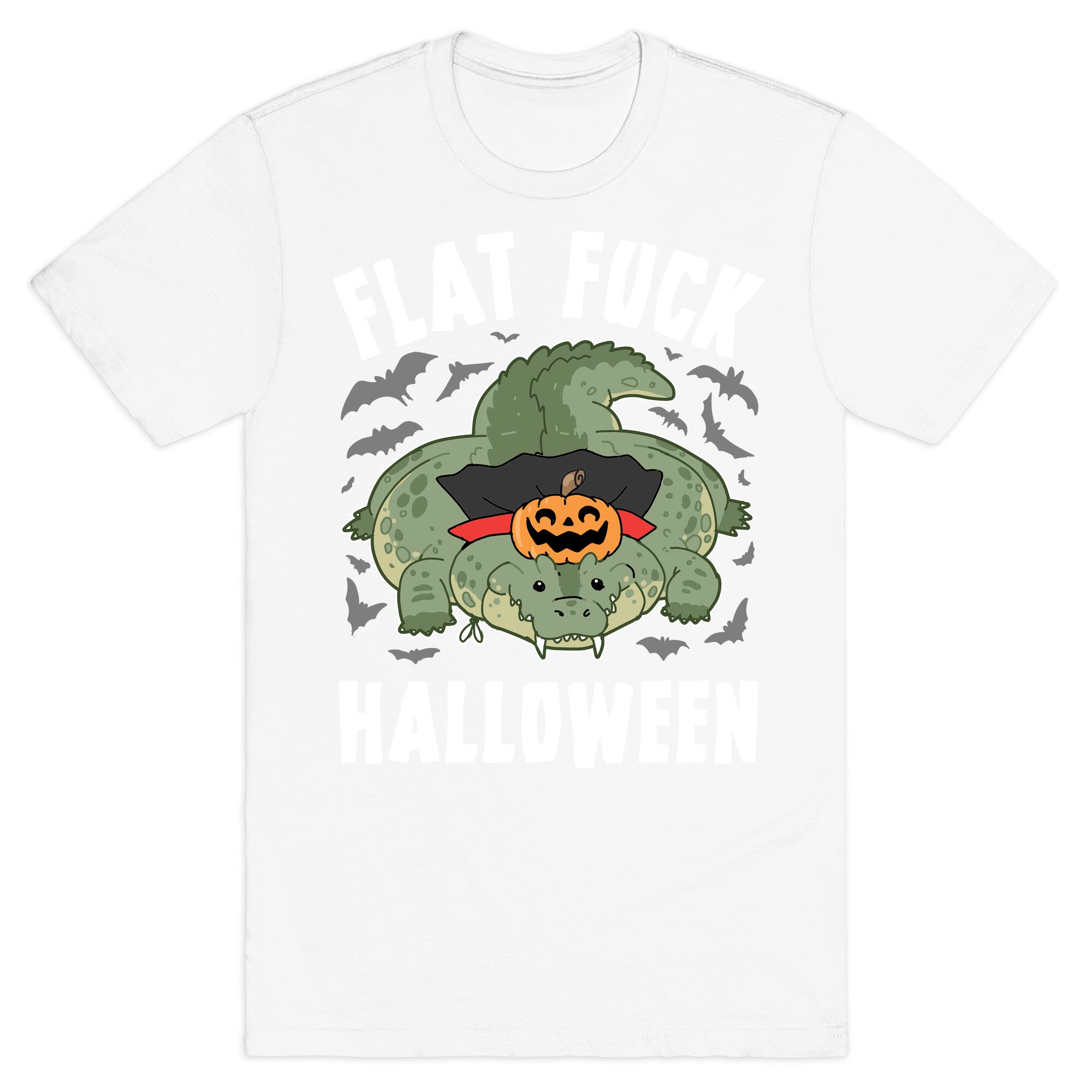 Flat Fuck Halloween T-Shirt
