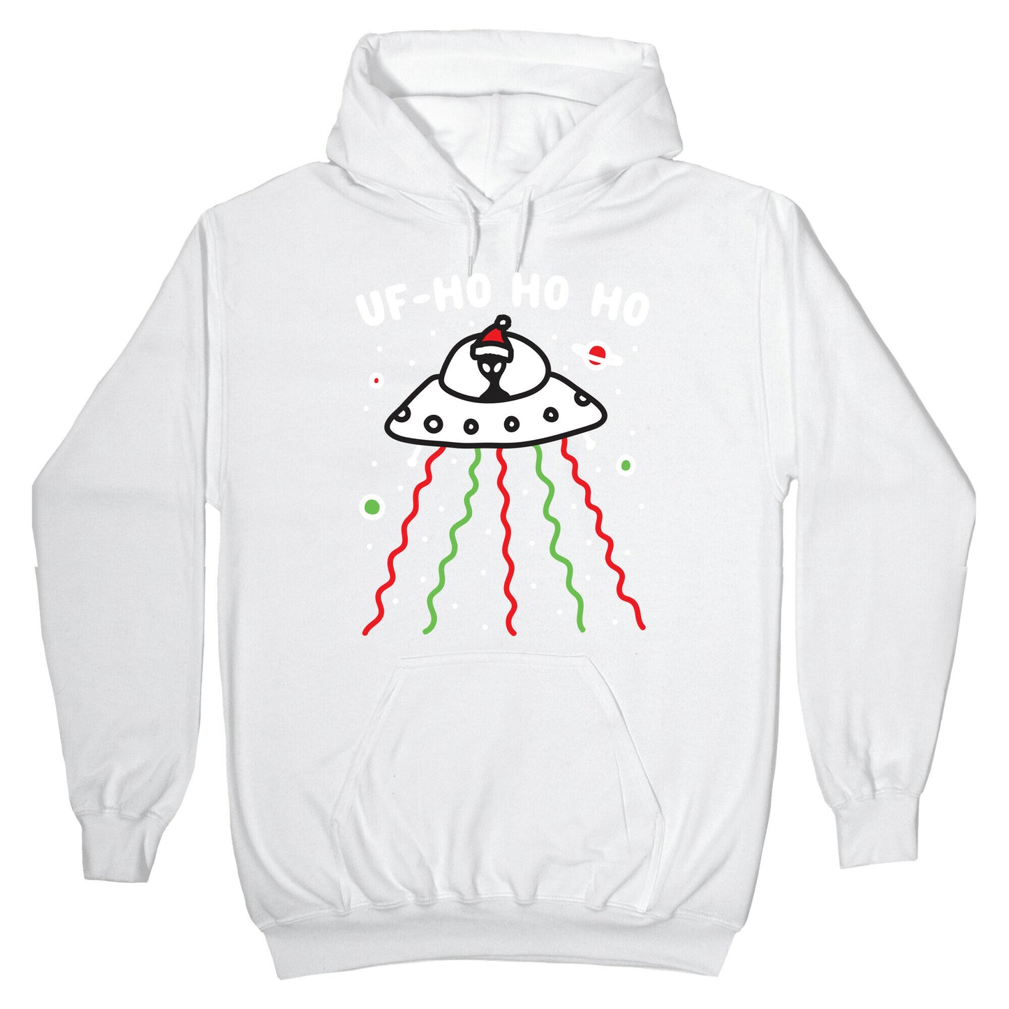 UF-Ho Ho Ho Santa Alien Hoodie
