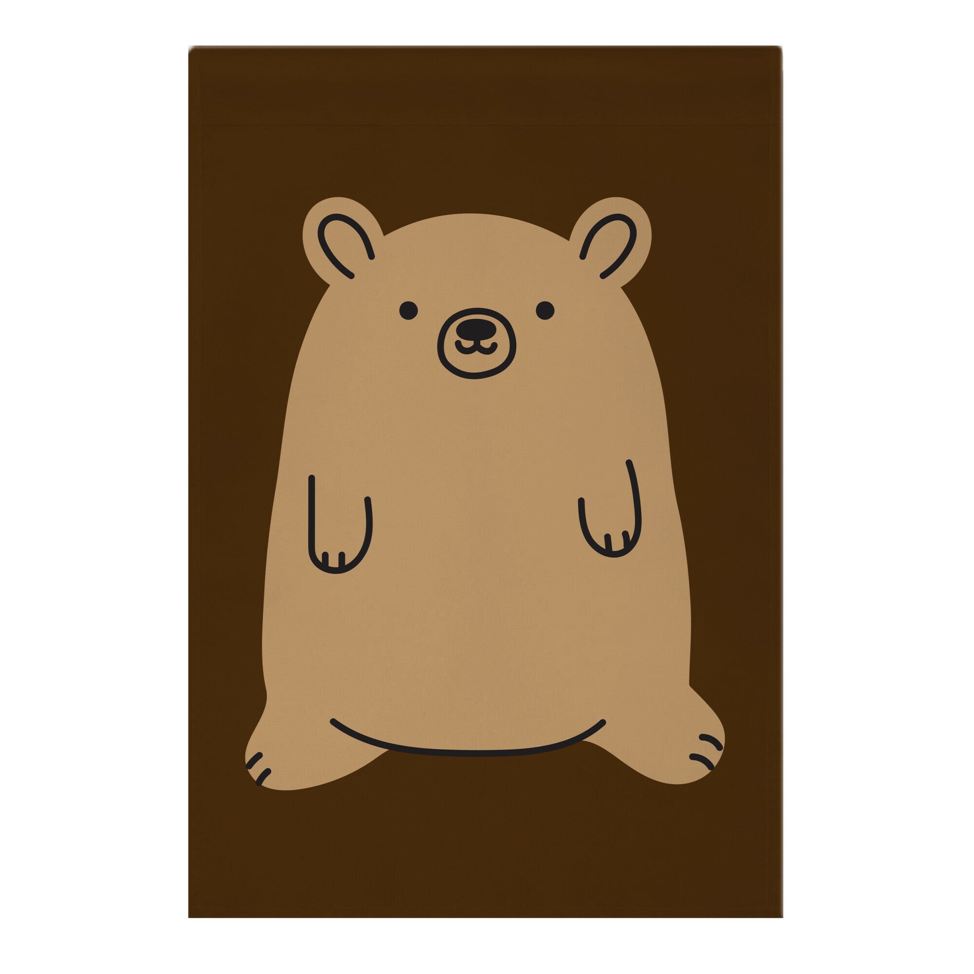 Fat Bear Garden Flag