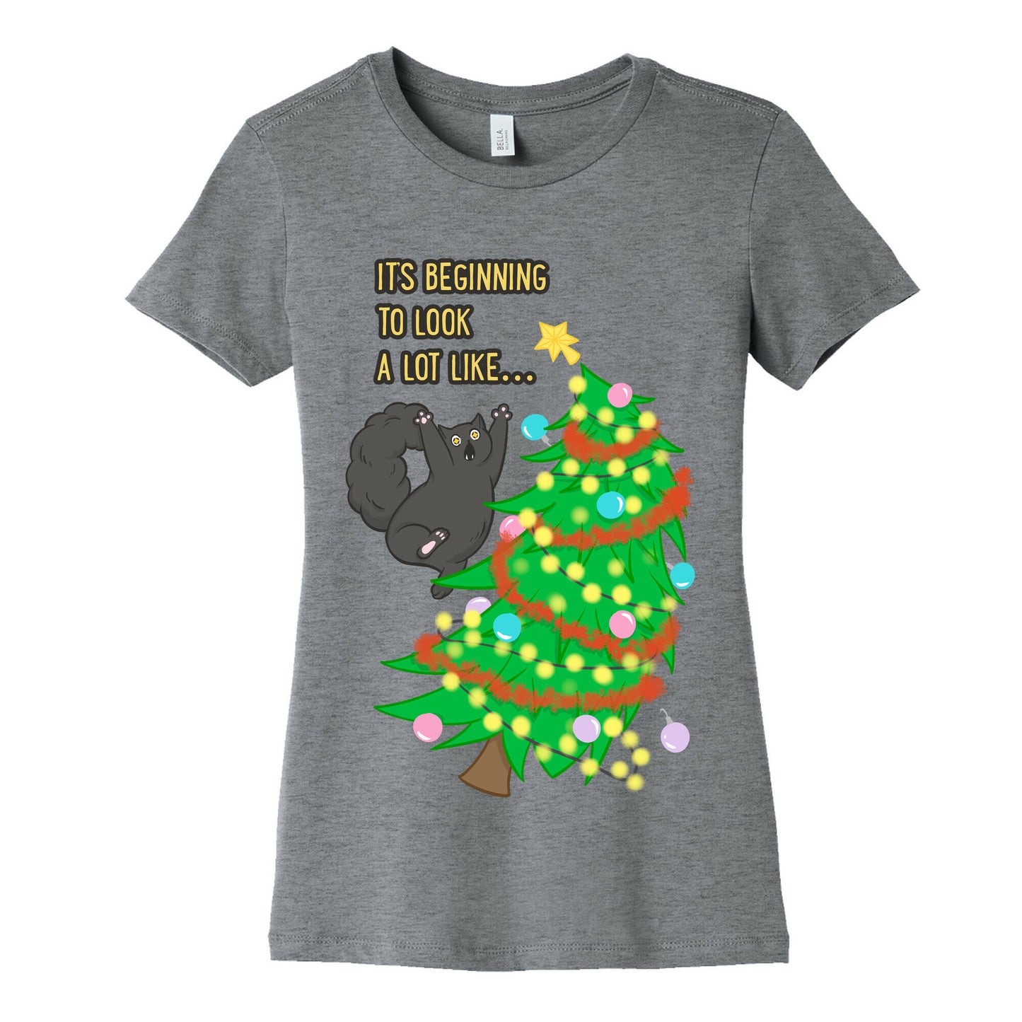 It's Beginning to Look a Lot Like... (chaos) Women's Cotton Tee