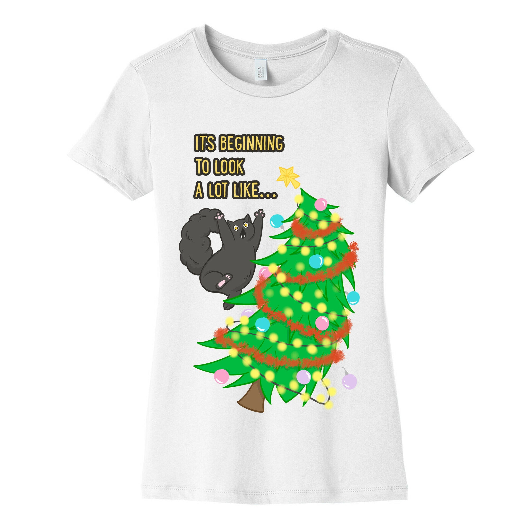 It's Beginning to Look a Lot Like... (chaos) Women's Cotton Tee