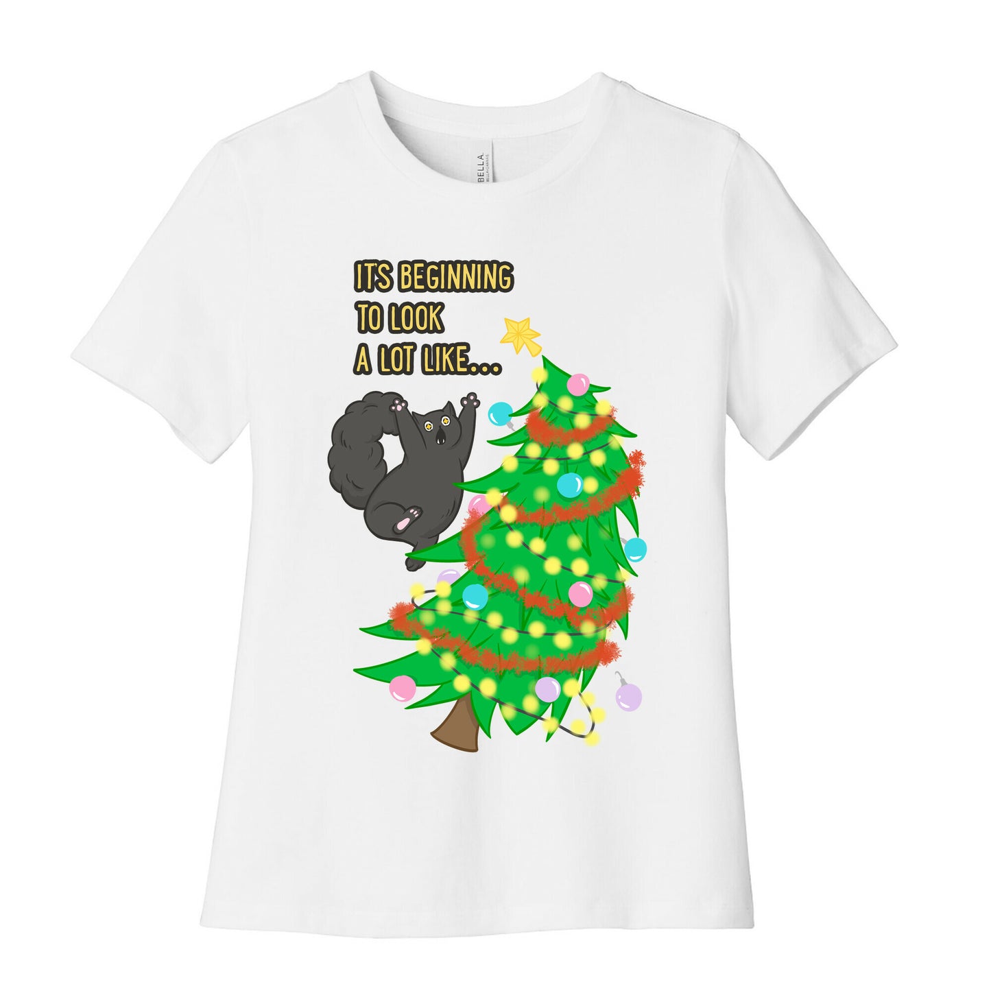 It's Beginning to Look a Lot Like... (chaos) Women's Cotton Tee