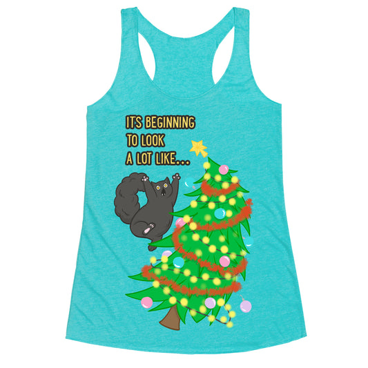 It's Beginning to Look a Lot Like... (chaos) Racerback Tank