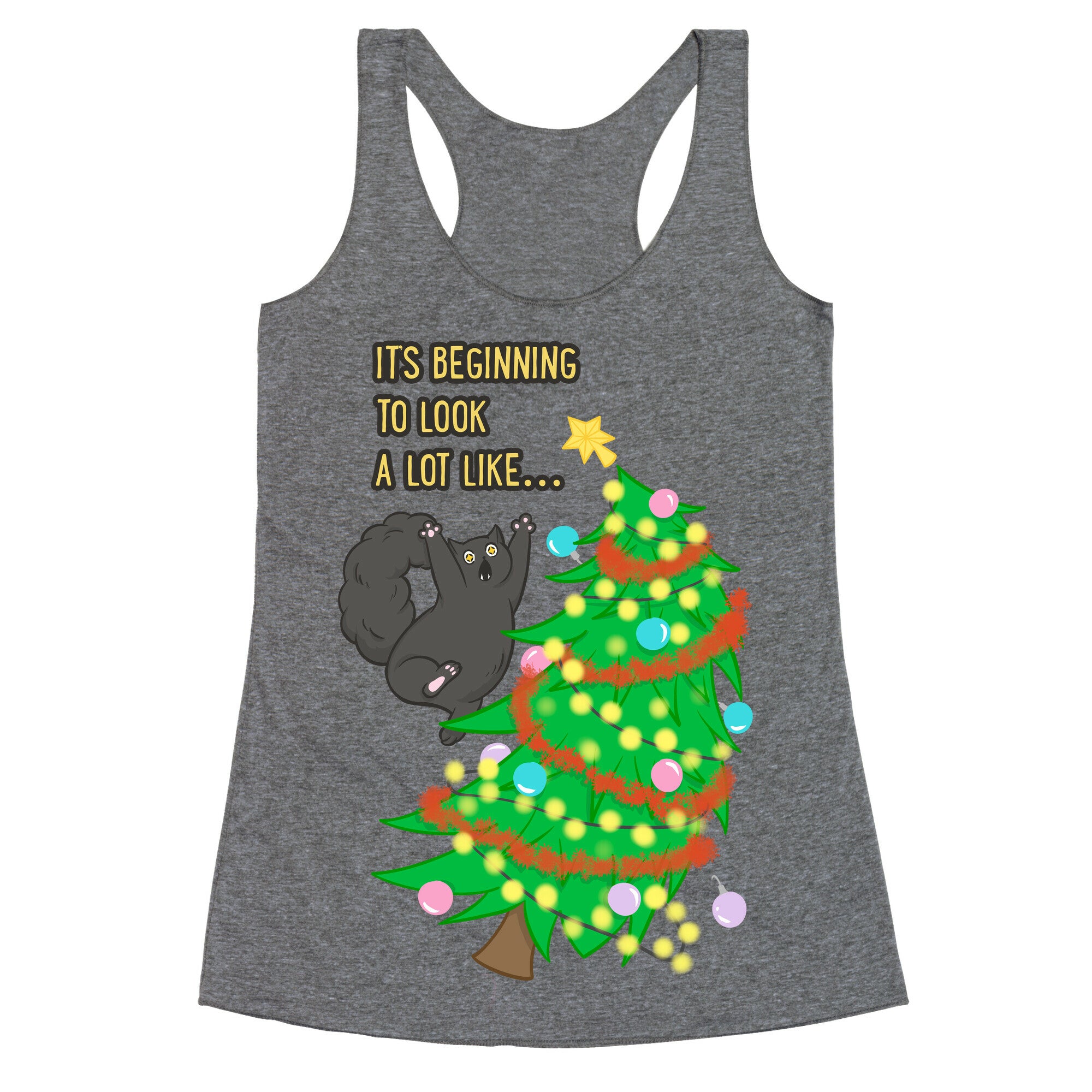 It's Beginning to Look a Lot Like... (chaos) Racerback Tank