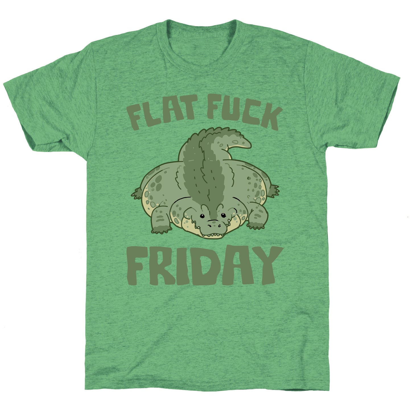 Flat Fuck Friday Unisex Triblend Tee