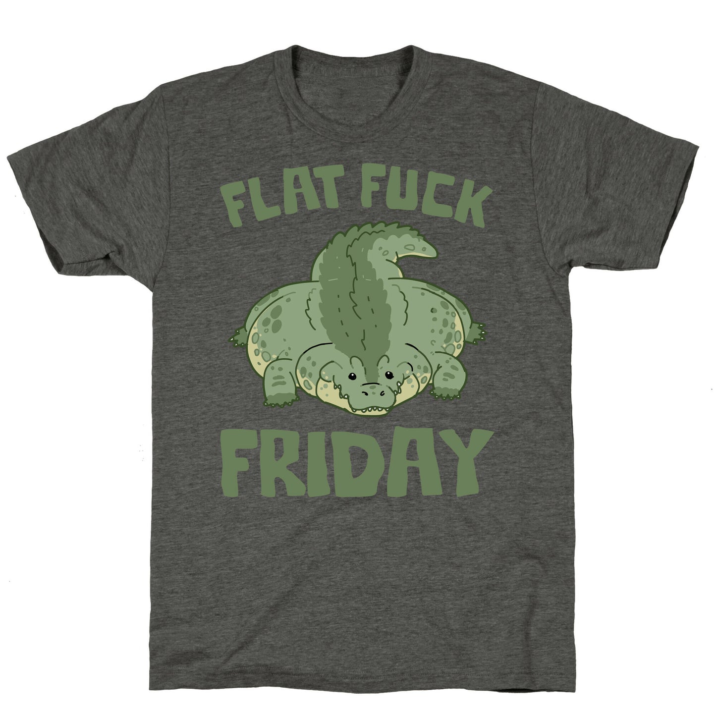 Flat Fuck Friday Unisex Triblend Tee