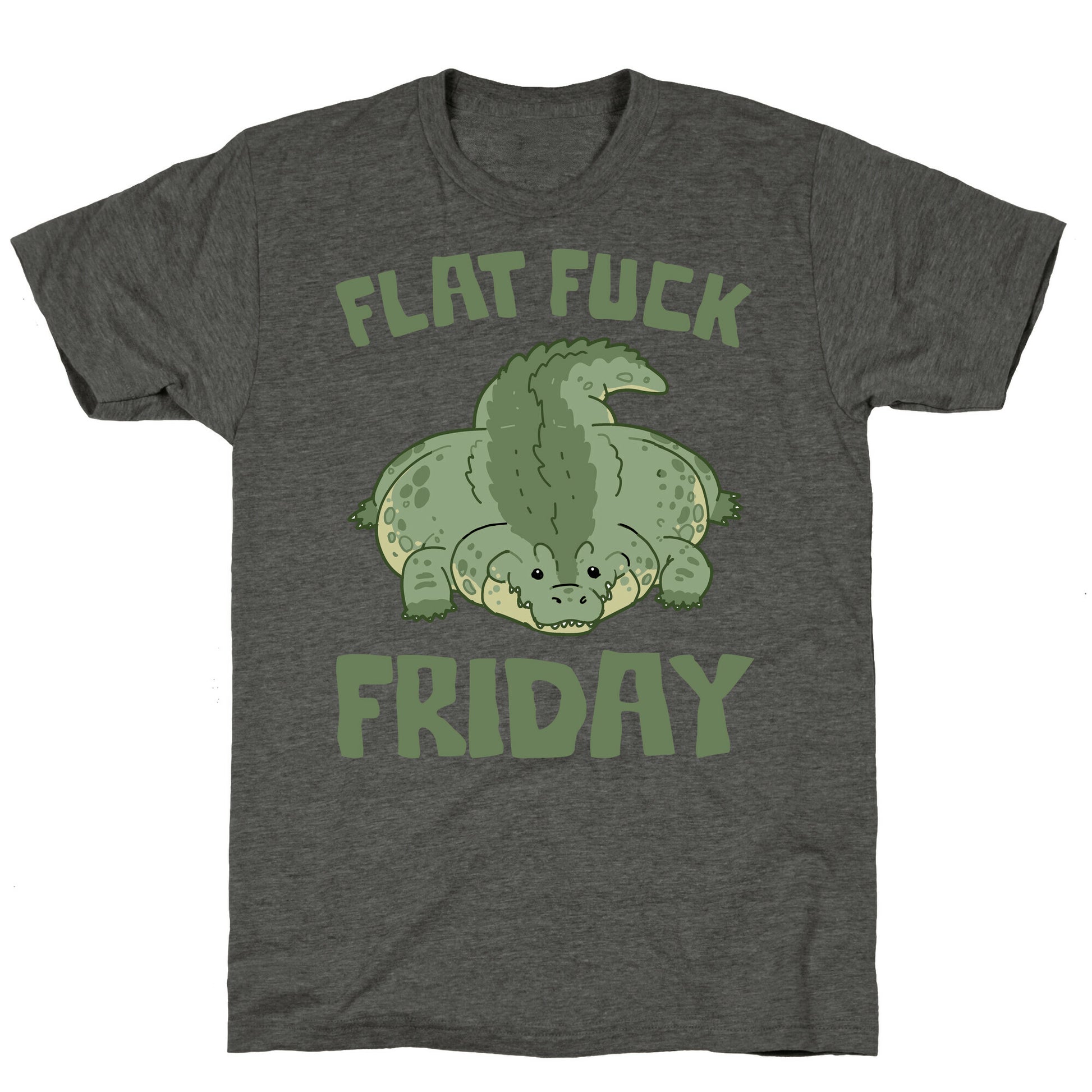 Flat Fuck Friday Unisex Triblend Tee