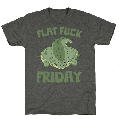 Flat Fuck Friday Unisex Triblend Tee