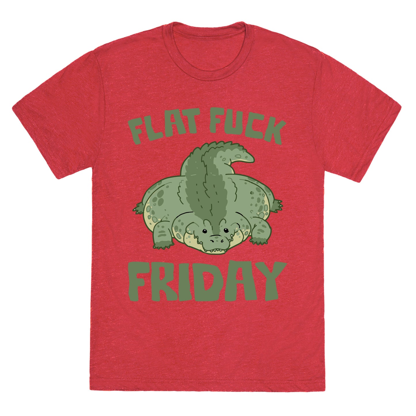 Flat Fuck Friday Unisex Triblend Tee