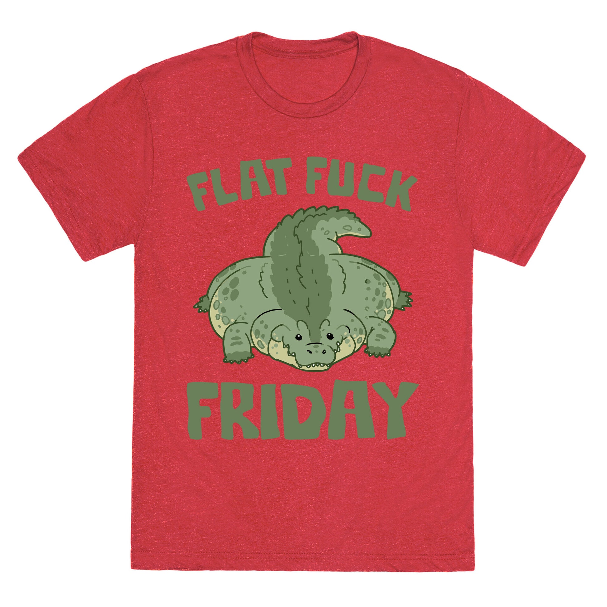Flat Fuck Friday Unisex Triblend Tee