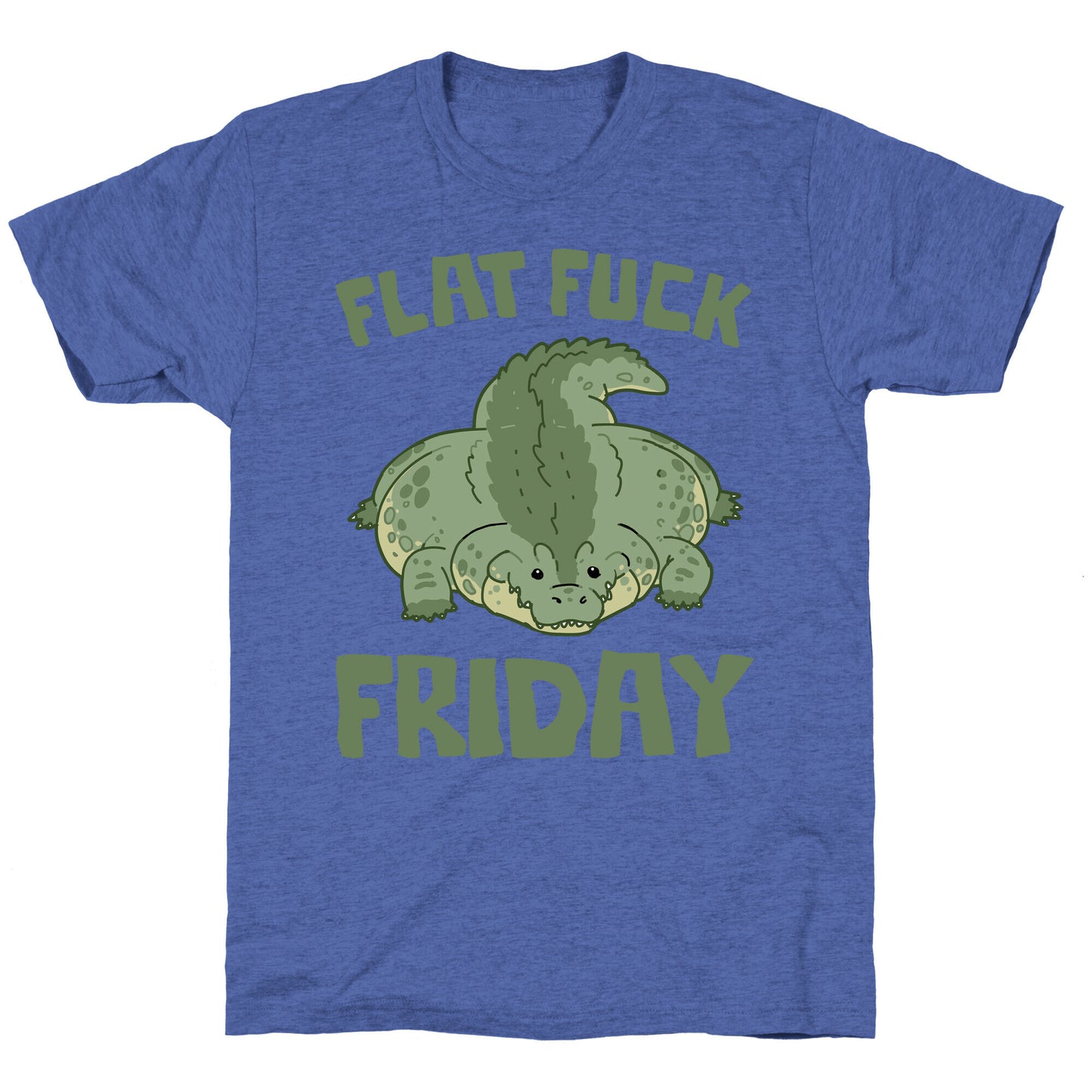Flat Fuck Friday Unisex Triblend Tee