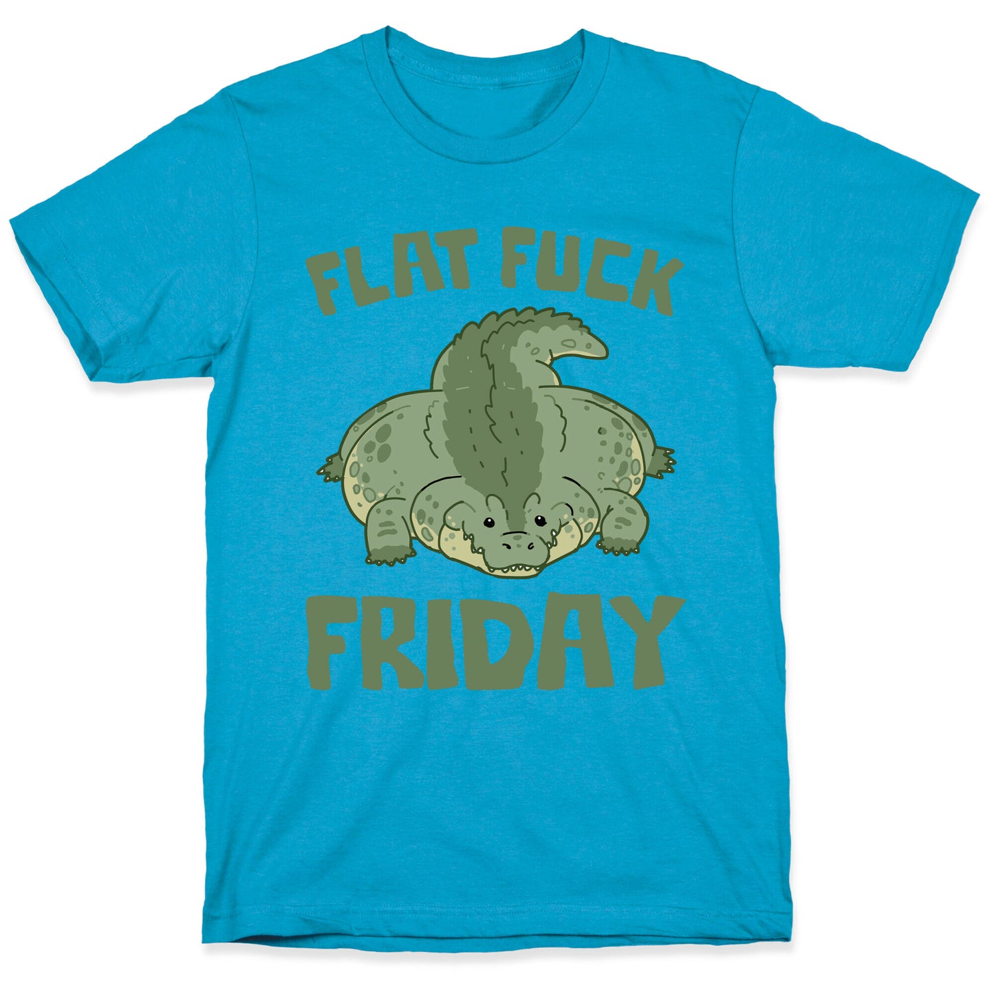 Flat Fuck Friday Unisex Triblend Tee