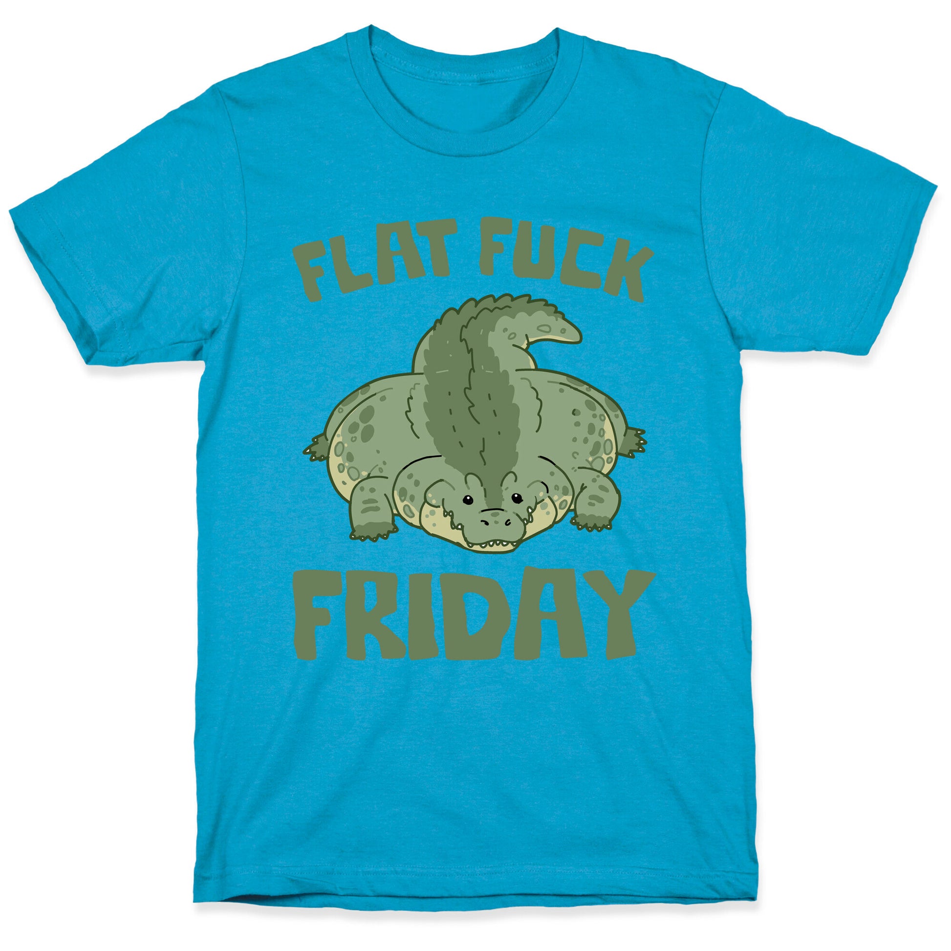 Flat Fuck Friday Unisex Triblend Tee