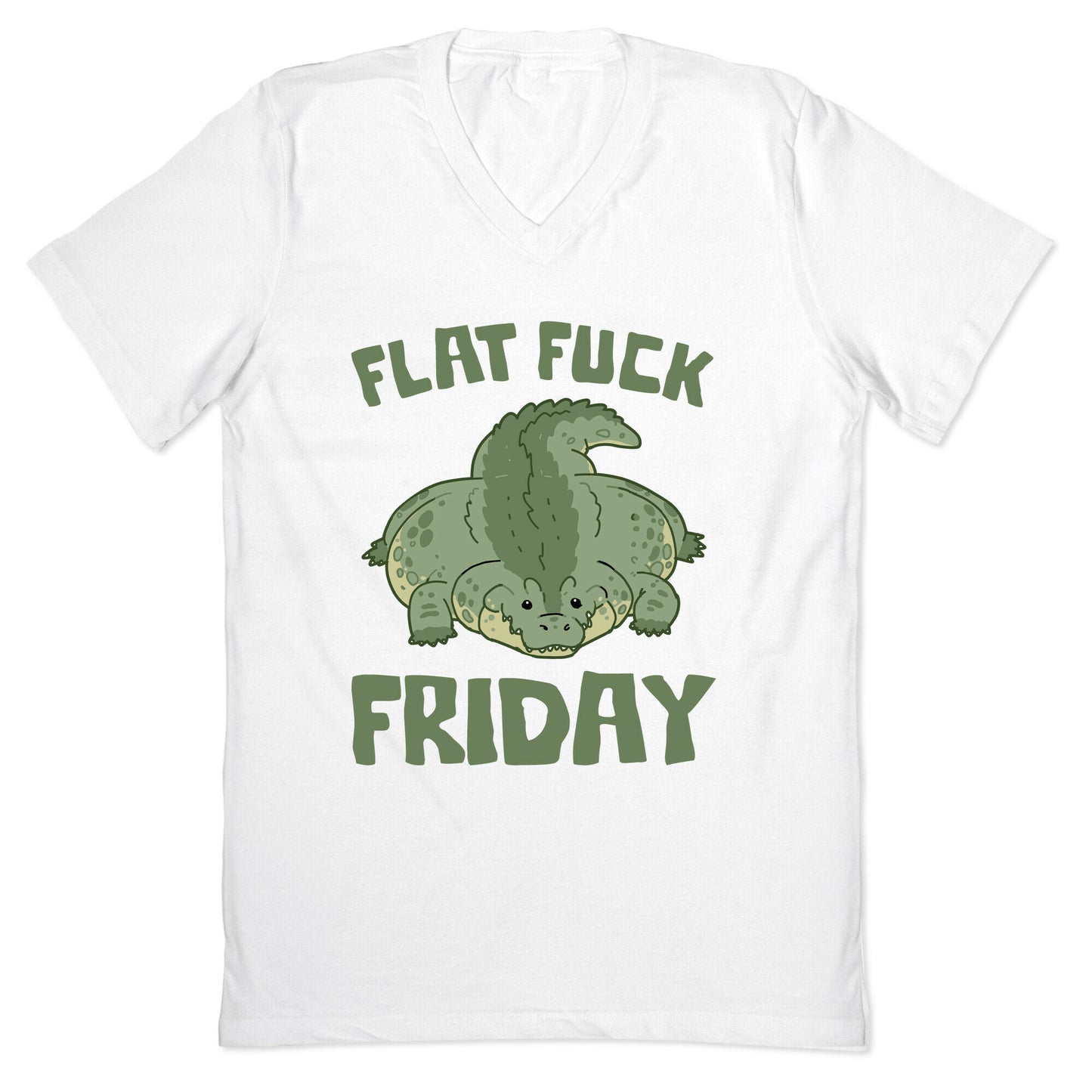 Flat Fuck Friday V-Neck