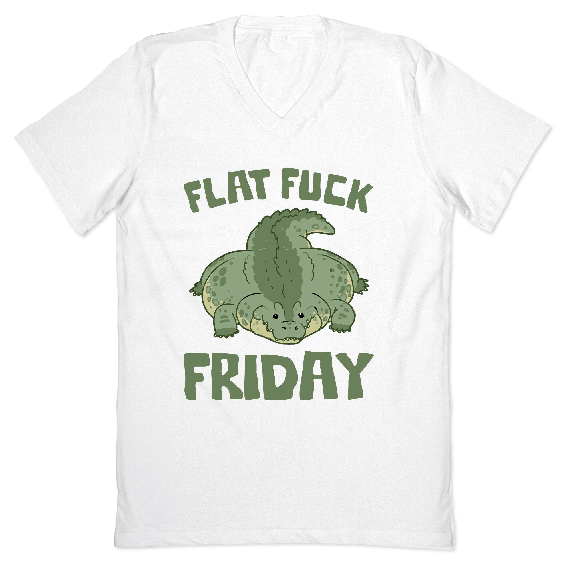 Flat Fuck Friday V-Neck