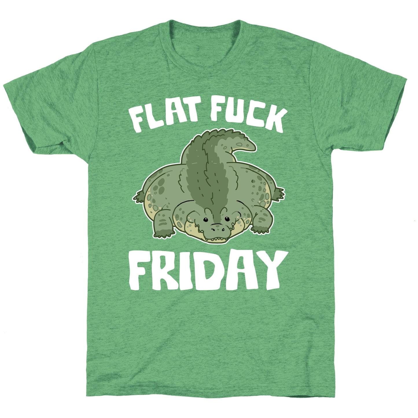 Flat Fuck Friday Unisex Triblend Tee