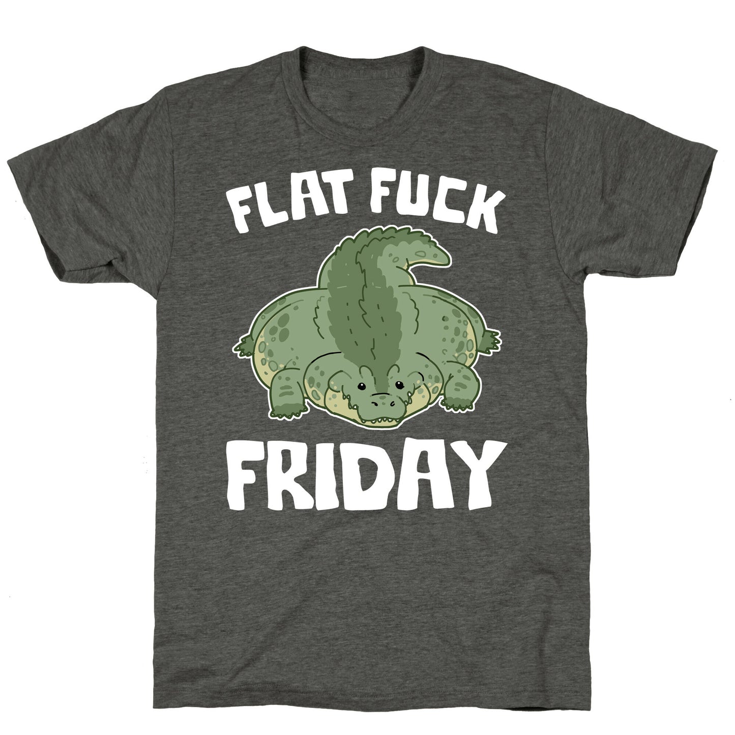 Flat Fuck Friday Unisex Triblend Tee