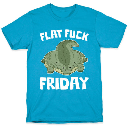 Flat Fuck Friday Unisex Triblend Tee