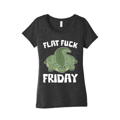 Flat Fuck Friday Women's Triblend Tee