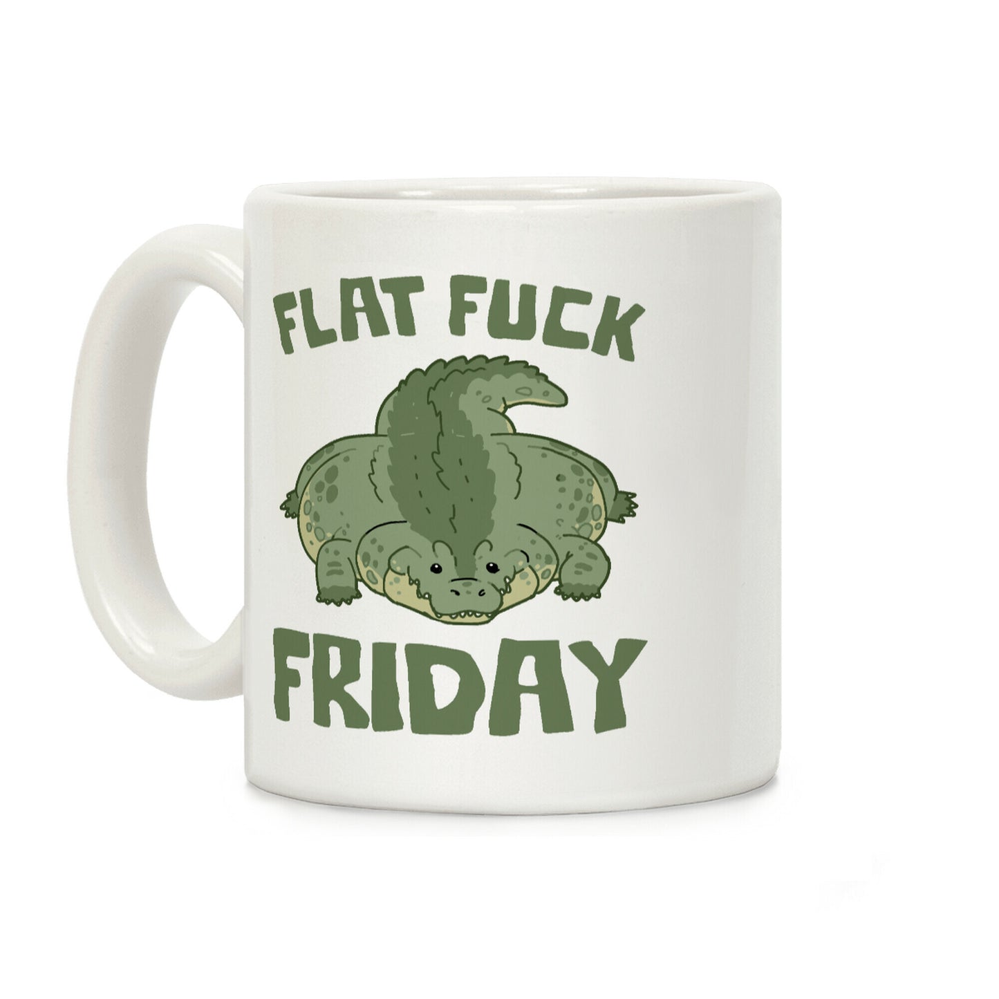 Flat F*** Friday Coffee Mug