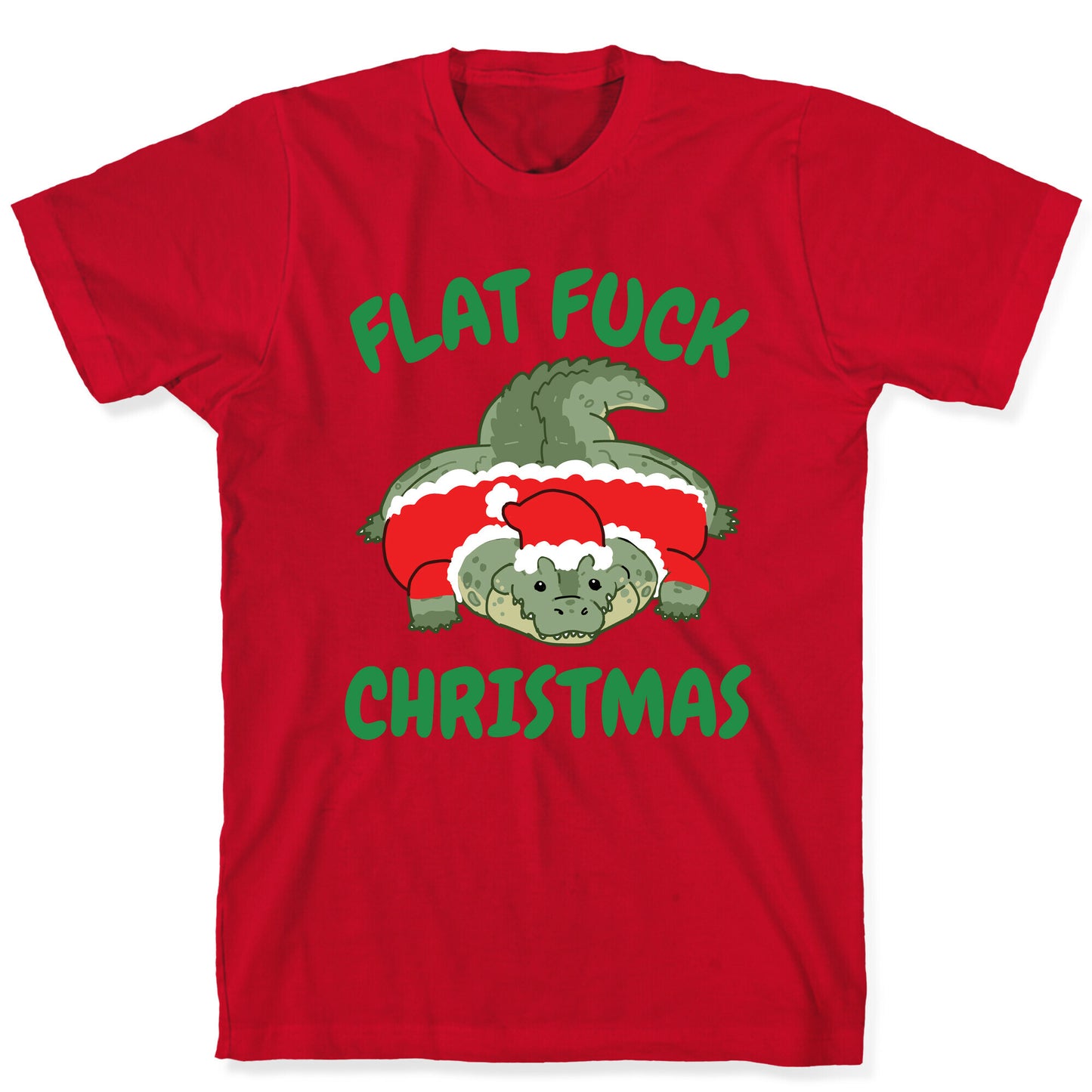 Flat Fuck Christmas T-Shirt