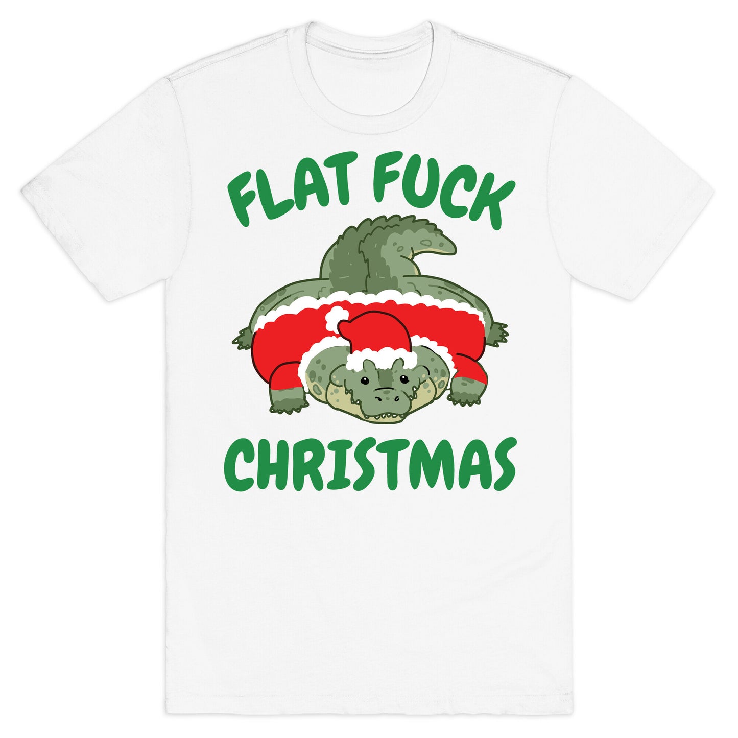 Flat Fuck Christmas T-Shirt