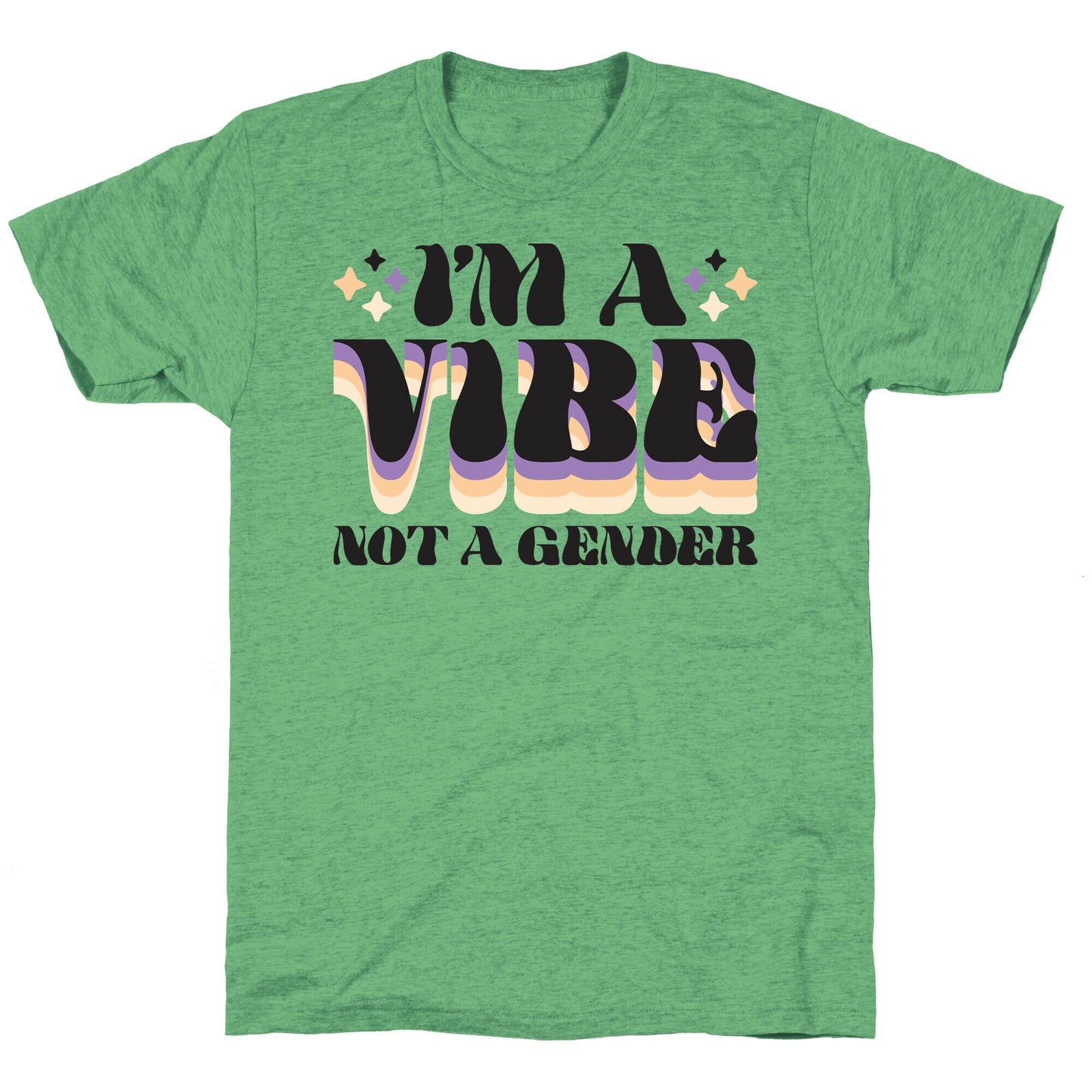 I'm A Vibe Not A Gender Non-Binary Unisex Triblend Tee