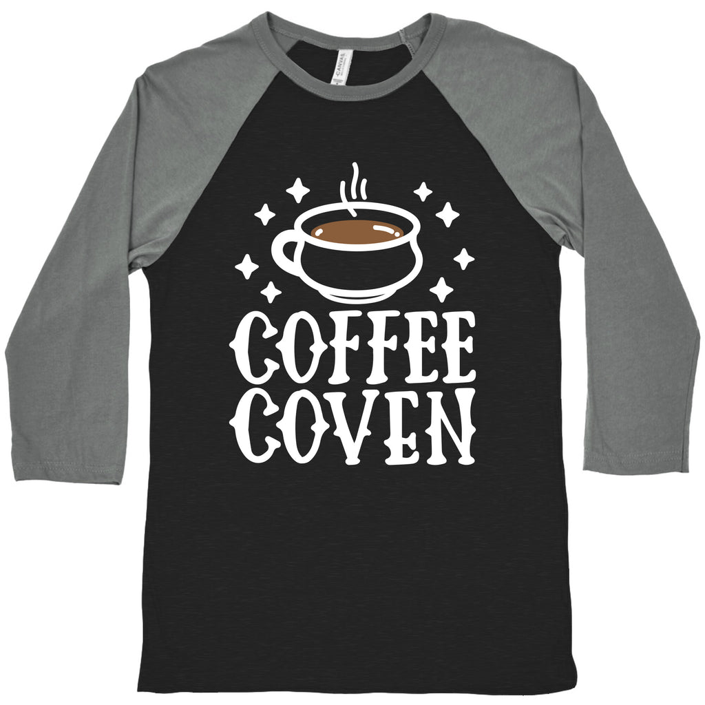 Coffee Coven Baseball Tee