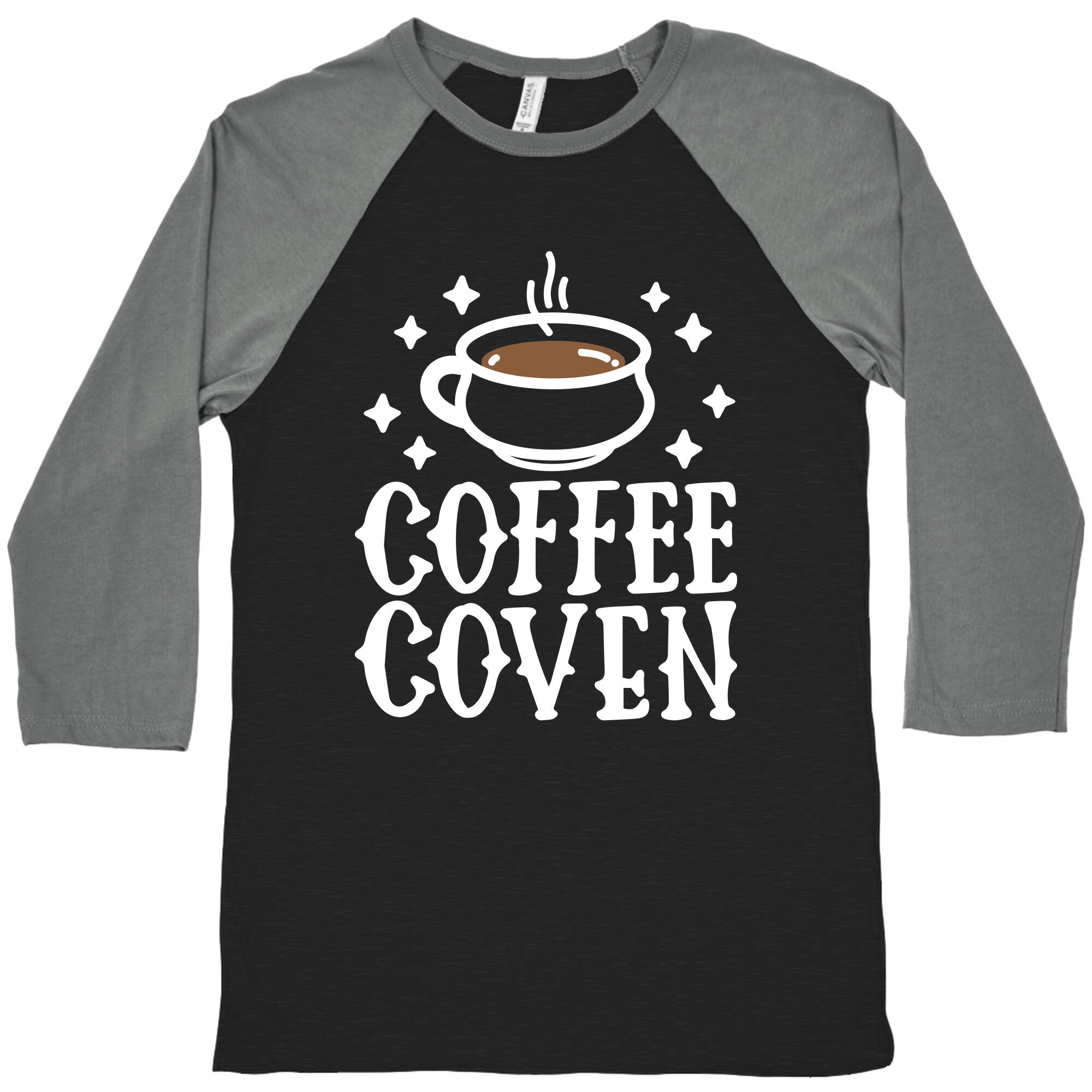 Coffee Coven Baseball Tee
