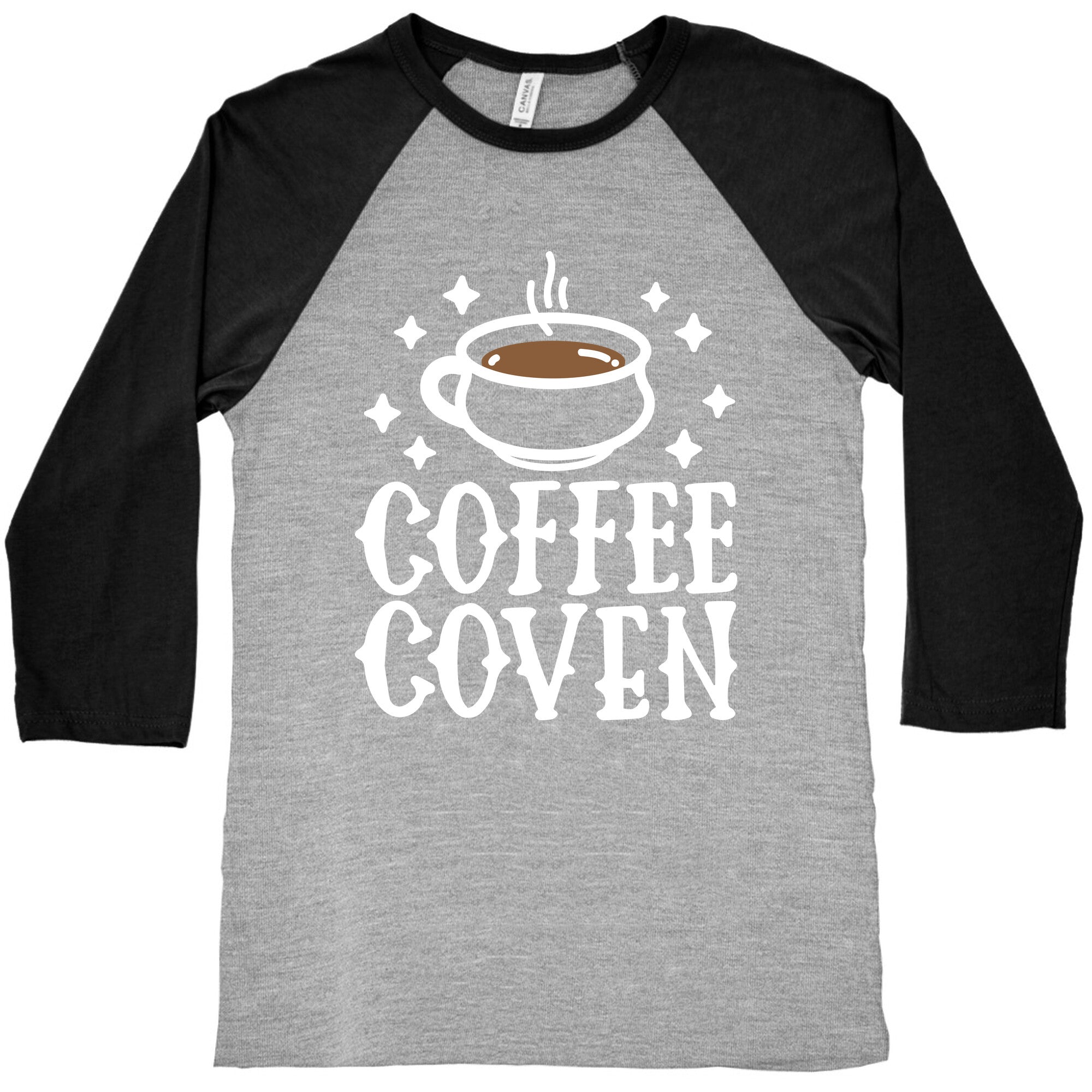 Coffee Coven Baseball Tee