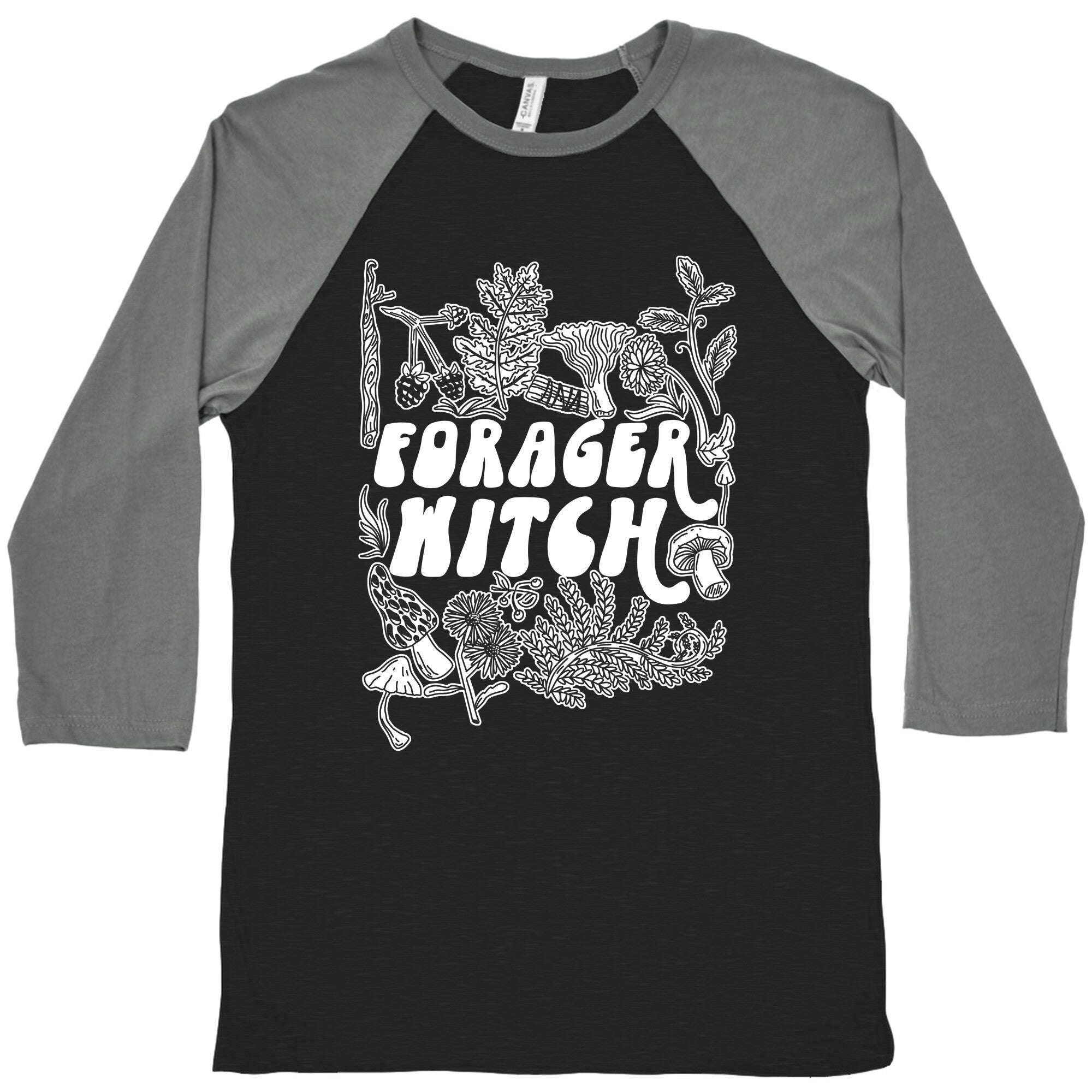 Forager Witch Baseball Tee