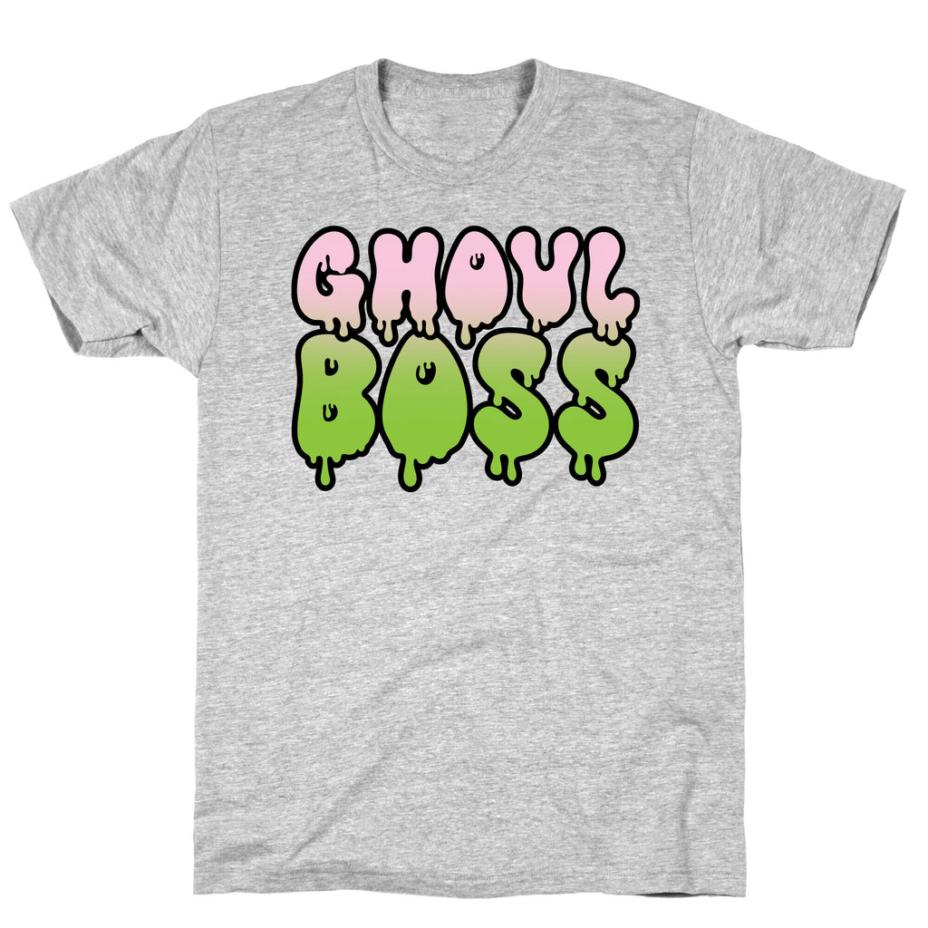 Ghoul Boss Girl Boss Parody T-Shirt
