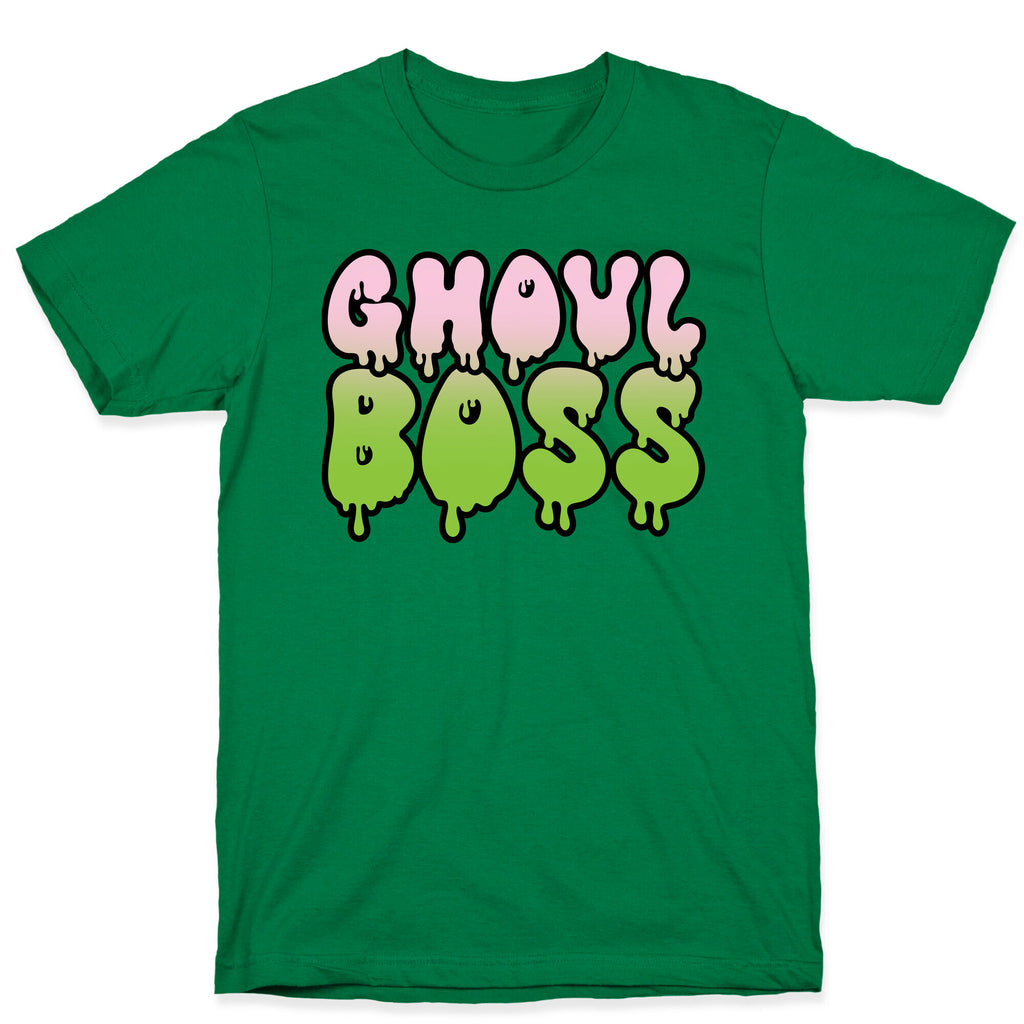 Ghoul Boss Girl Boss Parody T-Shirt